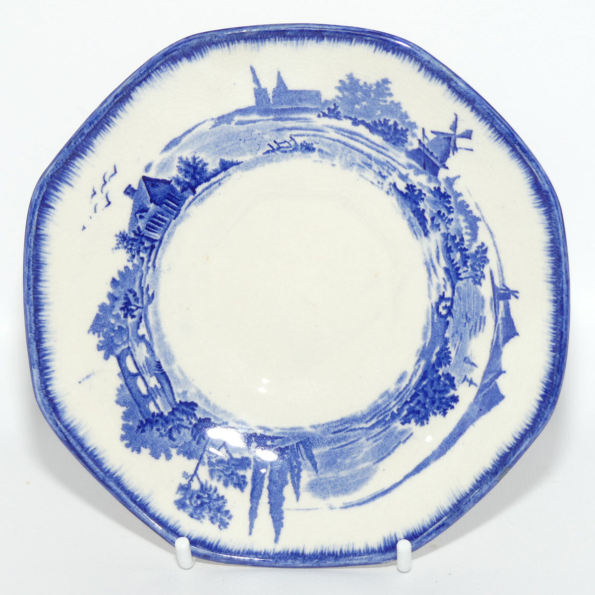 Royal Doulton Norfolk tea saucer | Octagonal shape