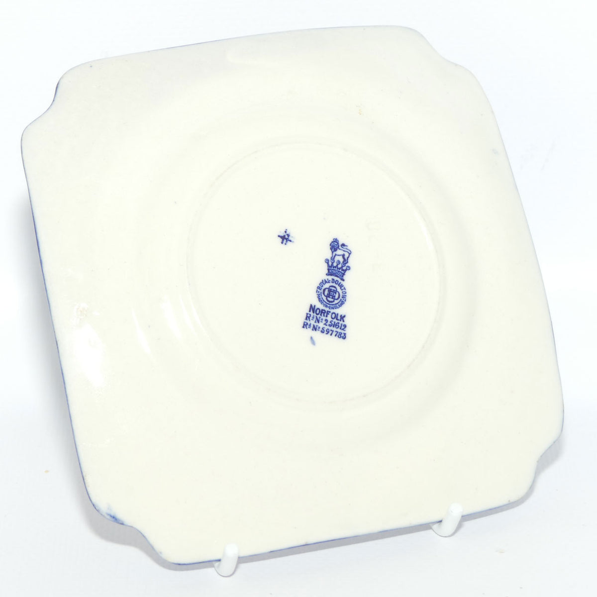 Royal Doulton Norfolk sandwich plate | Square