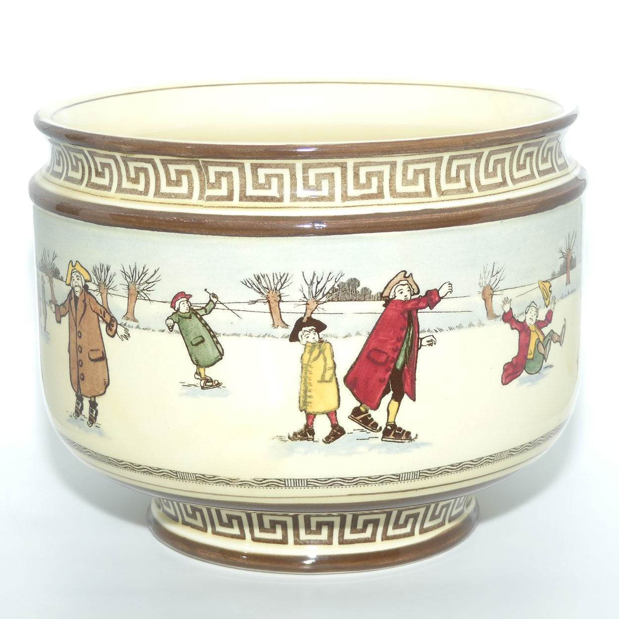 Royal Doulton Sport and Leisure | Skating jardiniere D2789