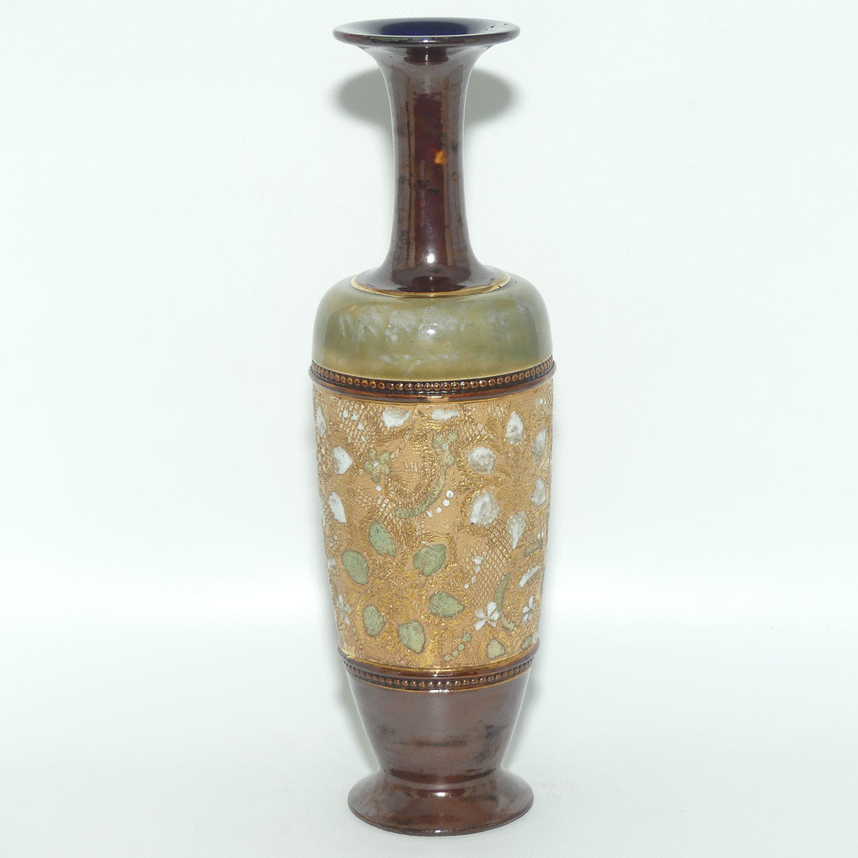 Royal Doulton Stoneware Slaters Patent slender bud vase X5780