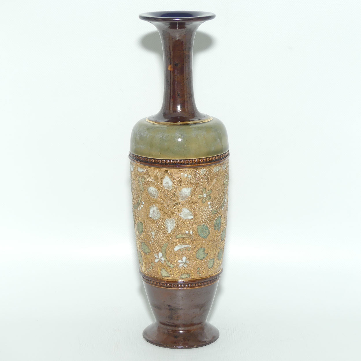 Royal Doulton Stoneware Slaters Patent slender bud vase X5780