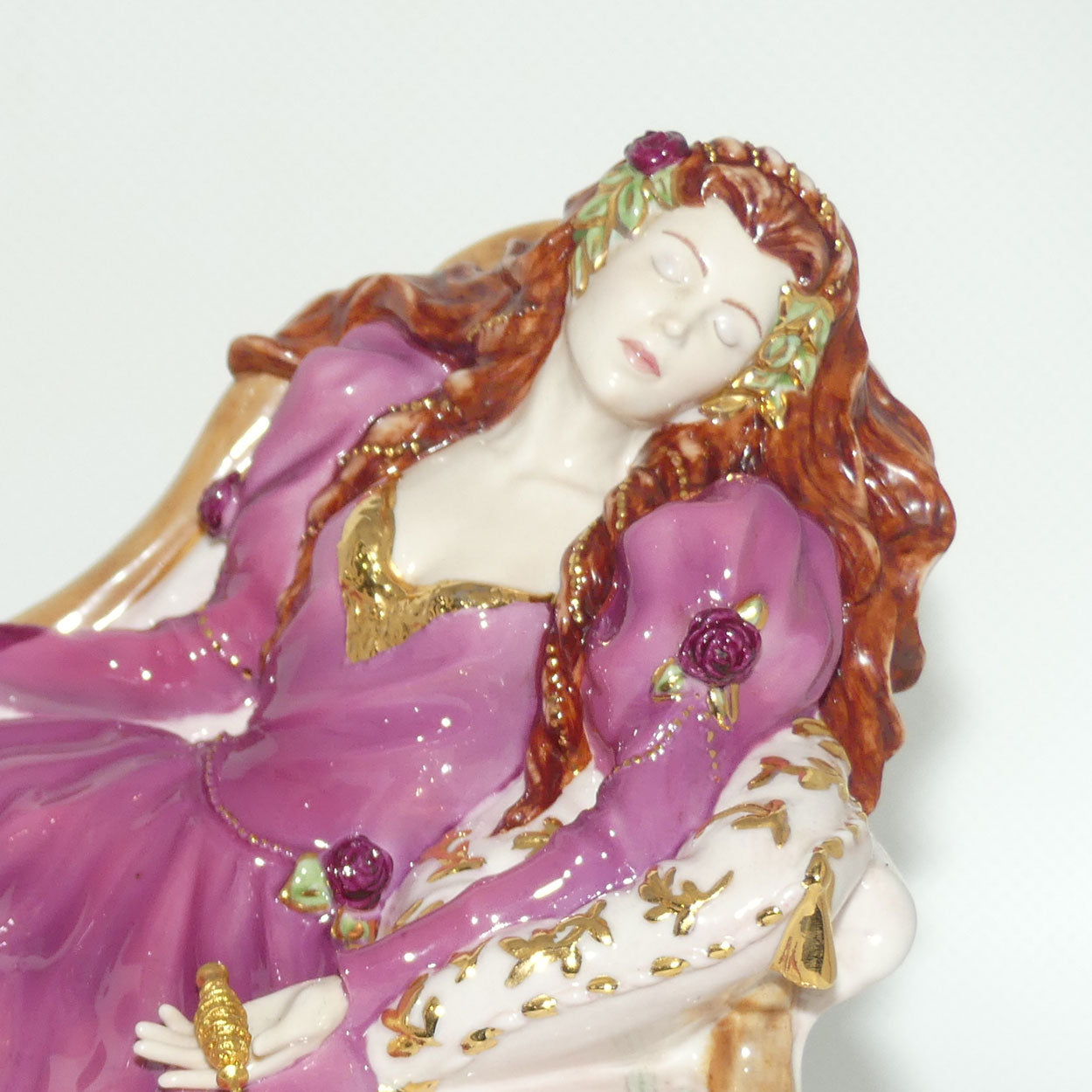Franklin Mint figurine | Sleeping Beauty by Gerda Neubacher