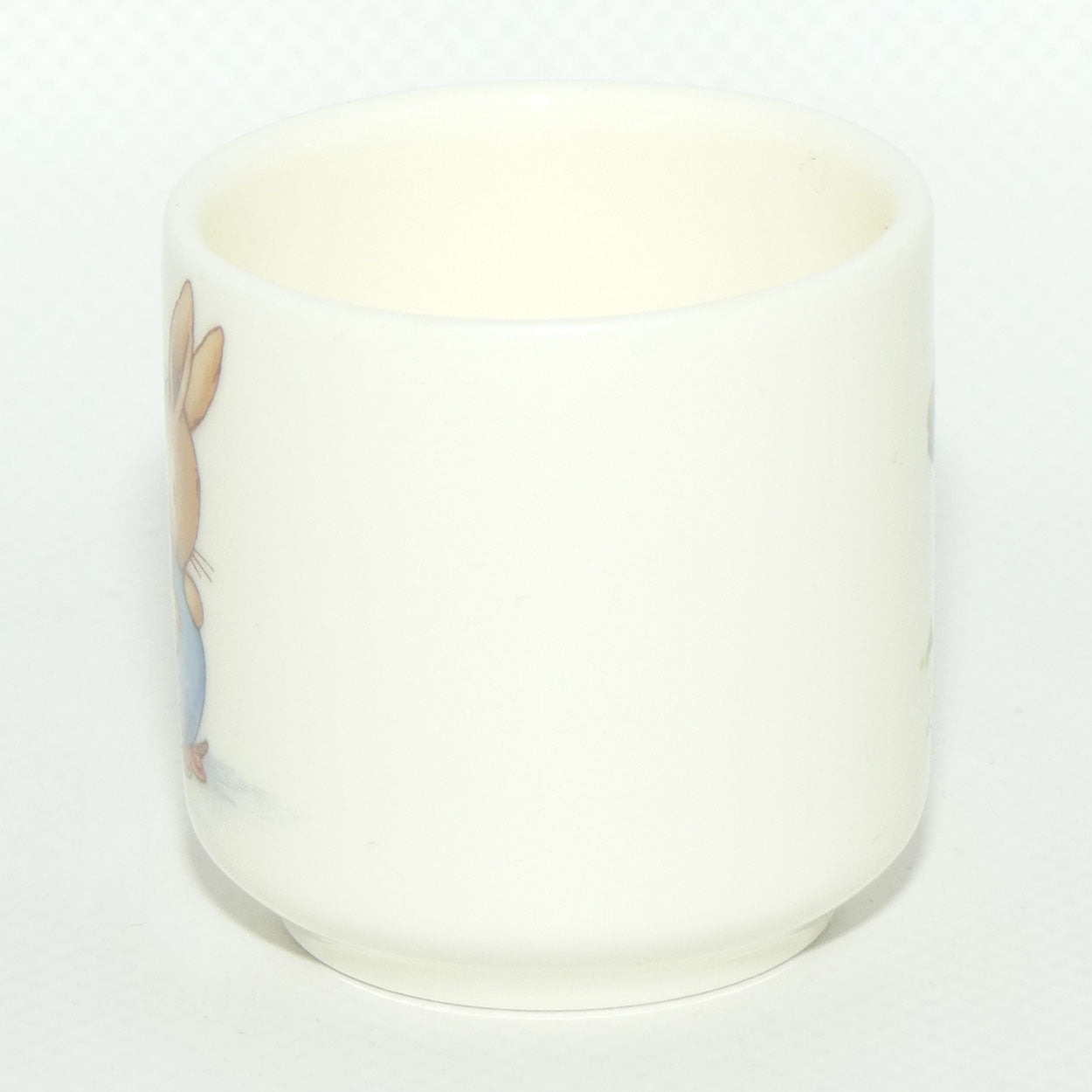 Royal Doulton Bunnykins egg cup | Sleeping in a Rocking Chair | Raising Hat
