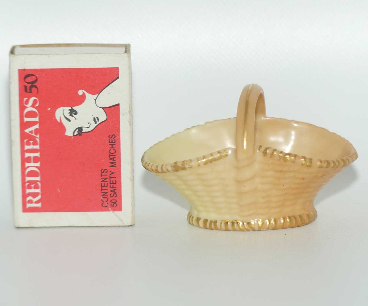 Royal Worcester Blush Ivory Basket 2 (Small)