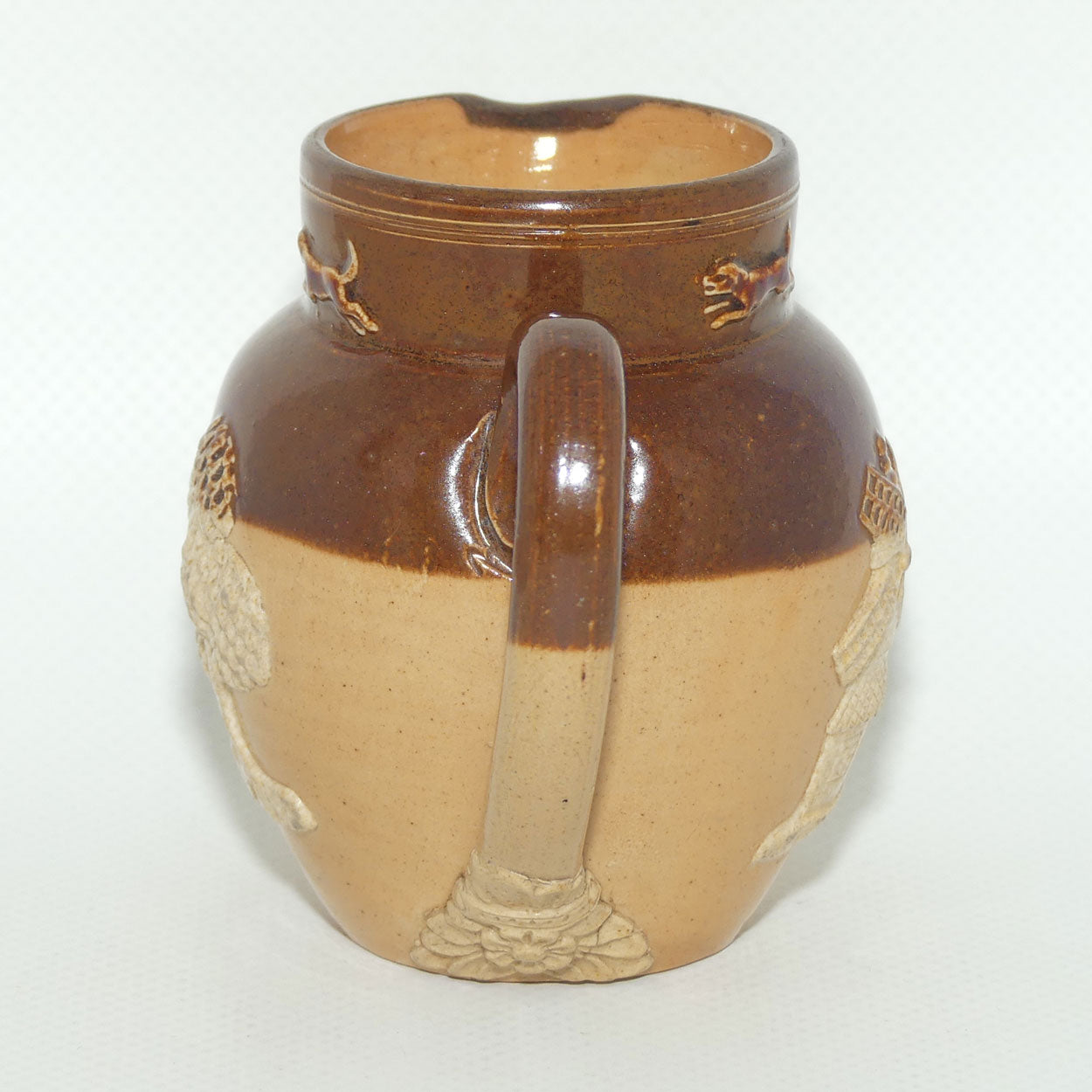 Doulton Lambeth | Royal Doulton Harvest Hunting small jug | 8cm tall