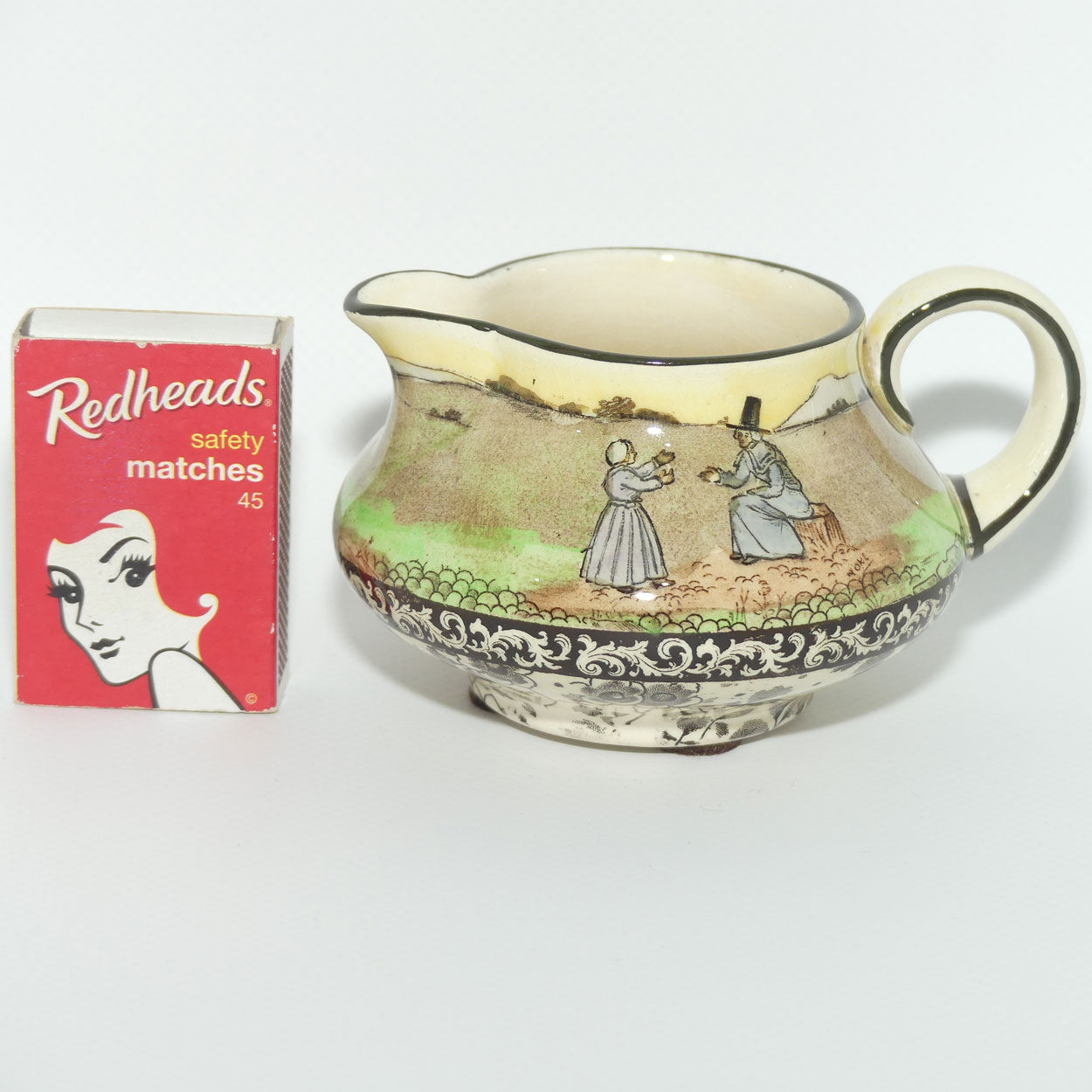 Royal Doulton Welsh miniature milk jug D3363