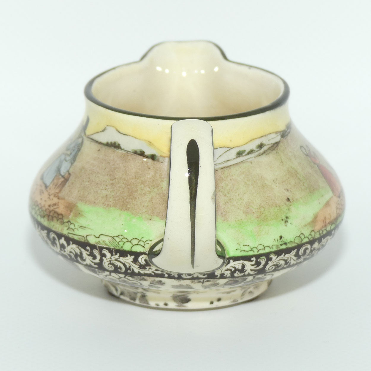 Royal Doulton Welsh miniature milk jug D3363