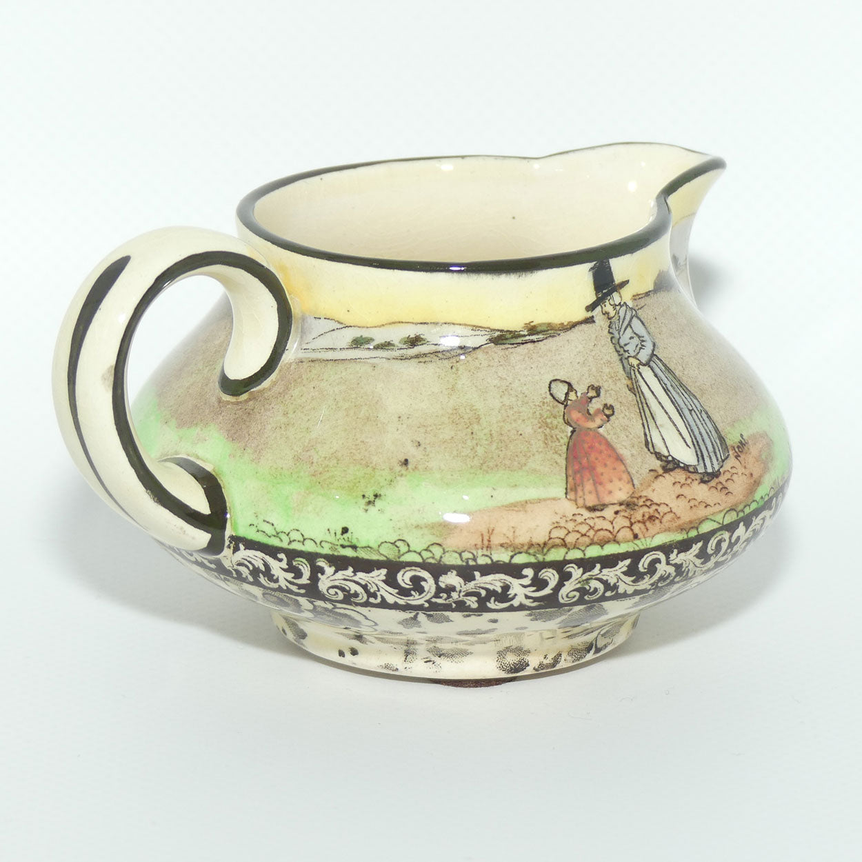 Royal Doulton Welsh miniature milk jug D3363