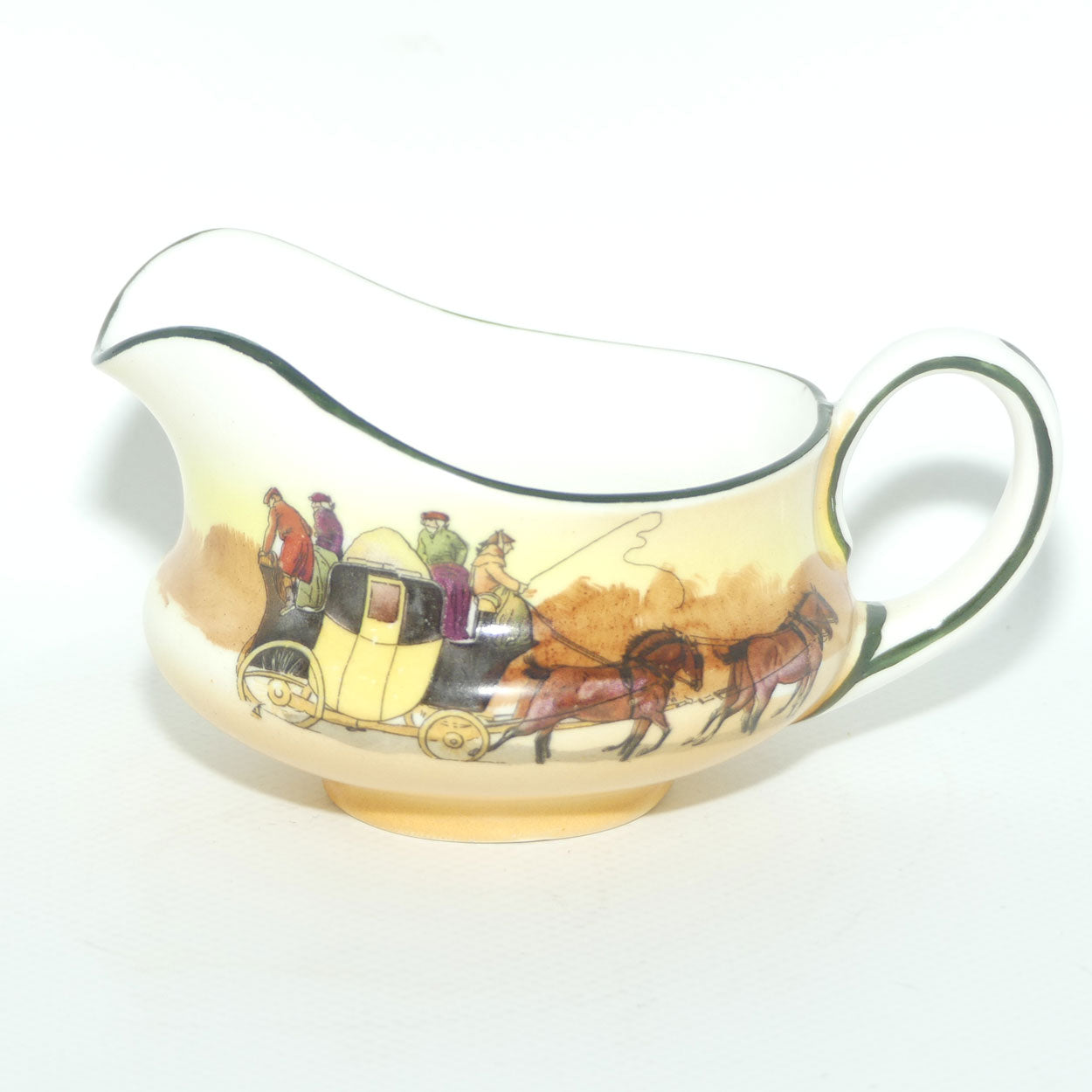 Royal Doulton Coaching Days Low shape milk jug E3804