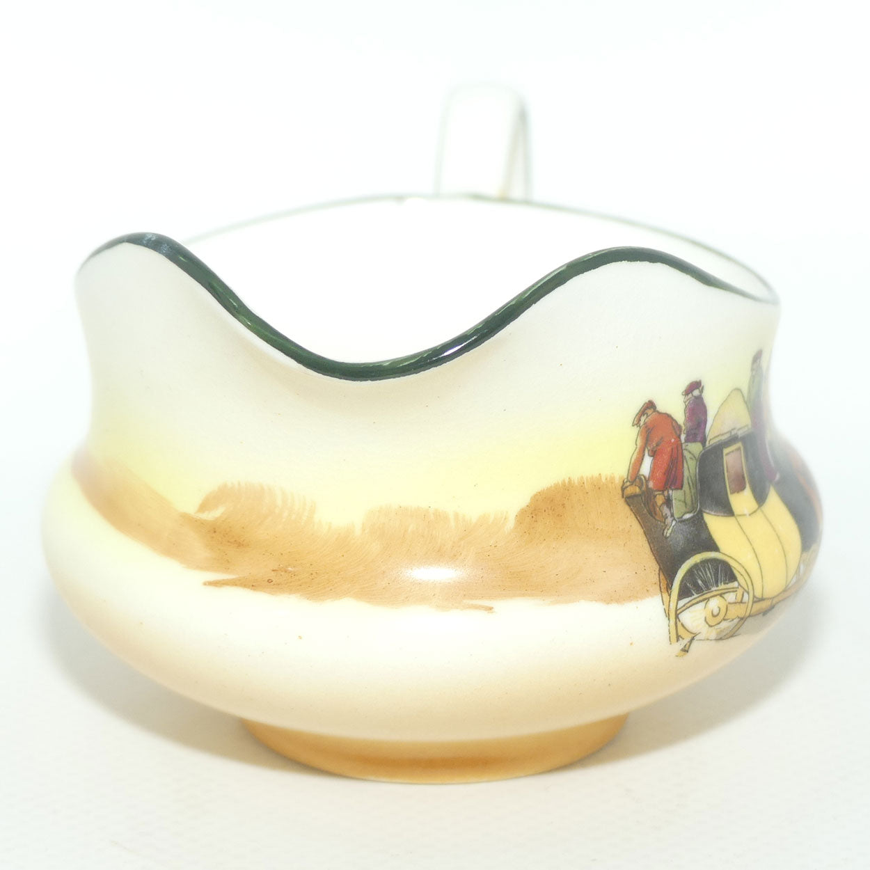 Royal Doulton Coaching Days Low shape milk jug E3804