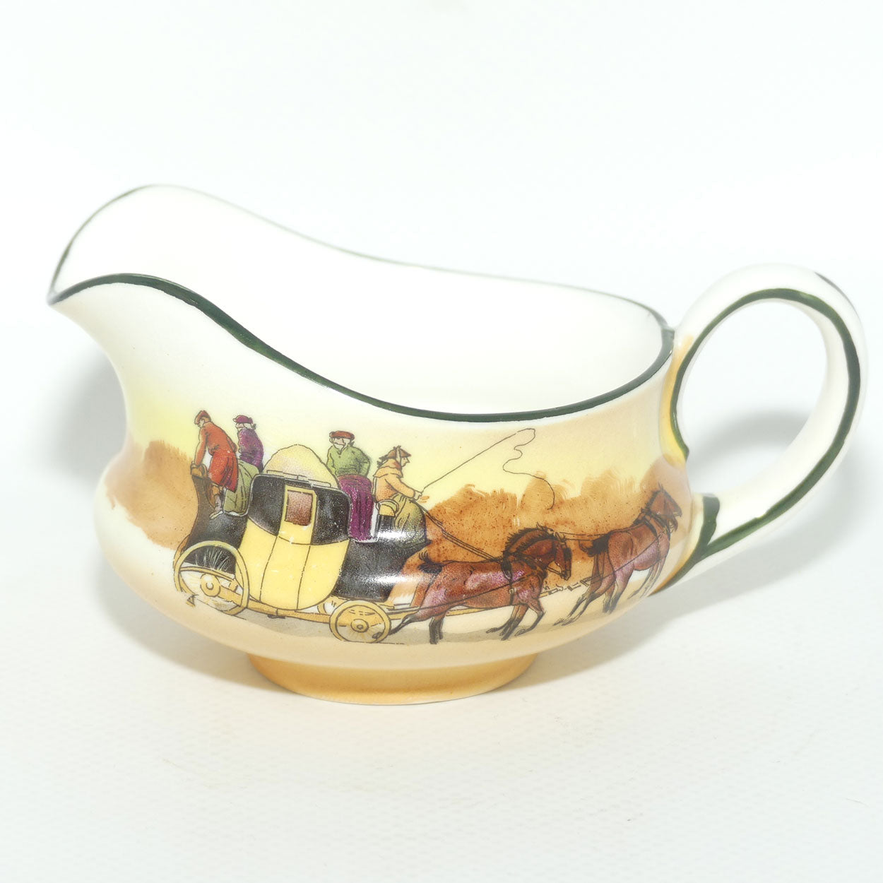 Royal Doulton Coaching Days Low shape milk jug E3804