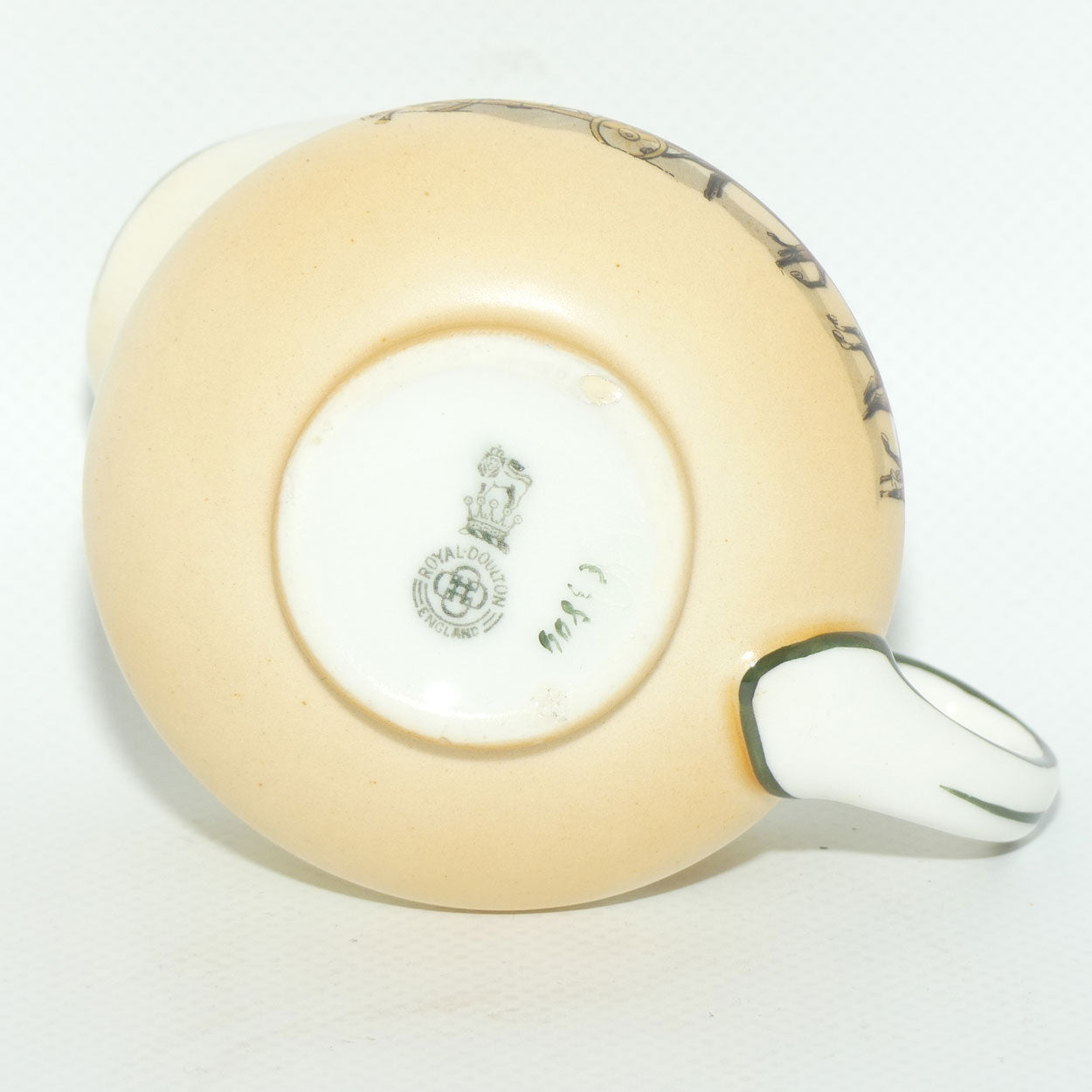 Royal Doulton Coaching Days Low shape milk jug E3804