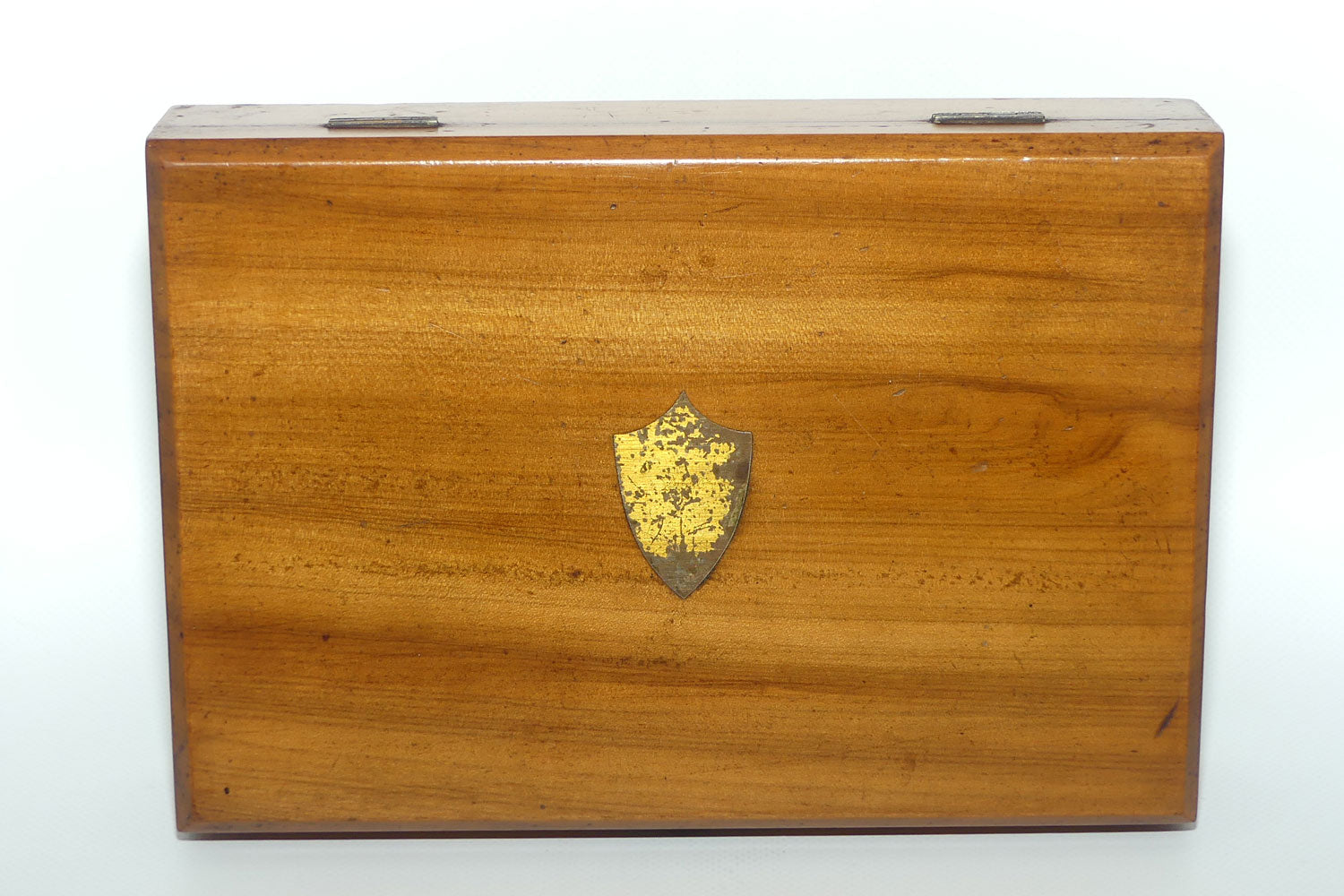 Small Satinwood Fruit Set cutlery box | no cutlery | perfect for repurposing