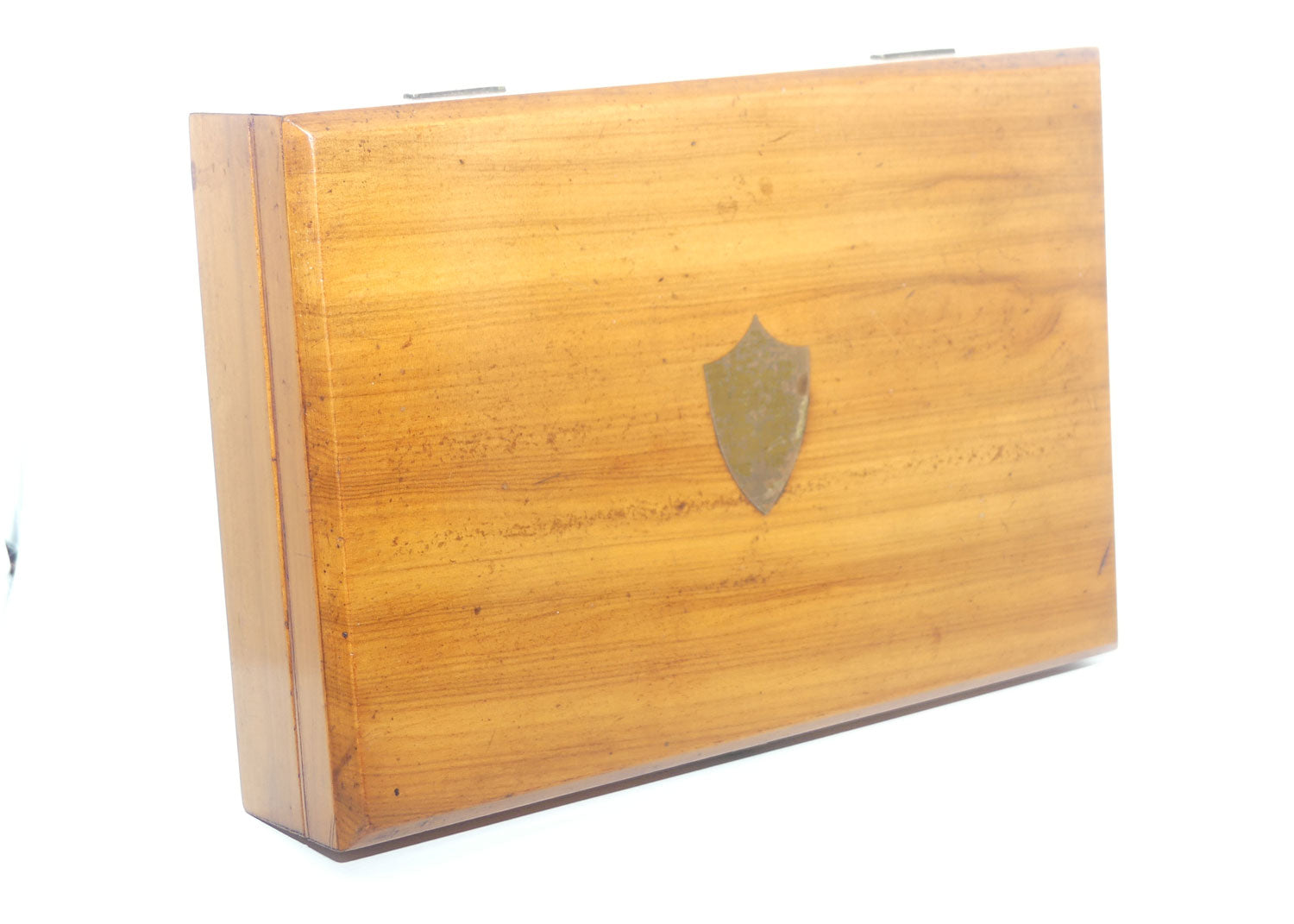 Small Satinwood Fruit Set cutlery box | no cutlery | perfect for repurposing