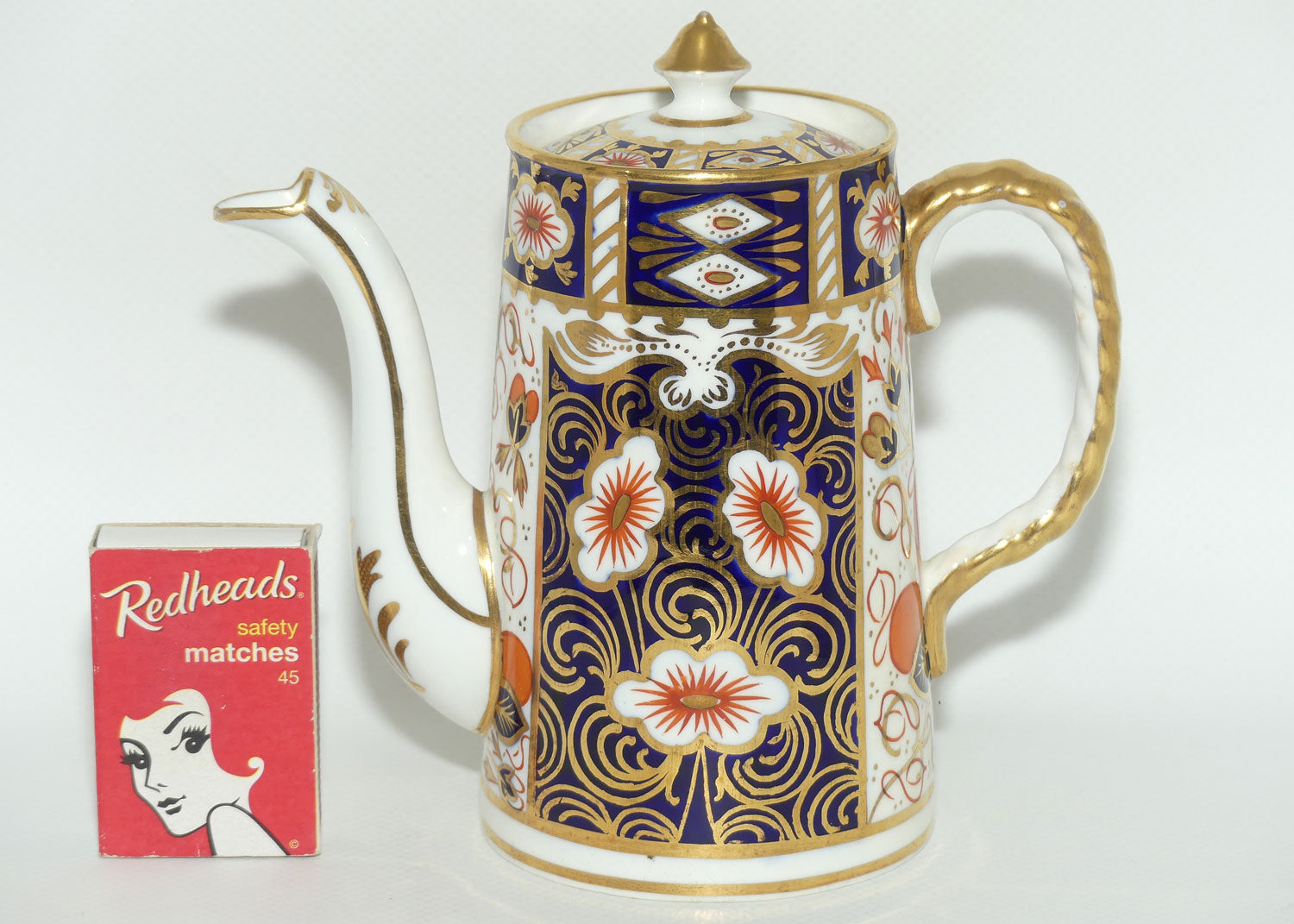 Aynsley Imari pattern coffee pot | unmarked