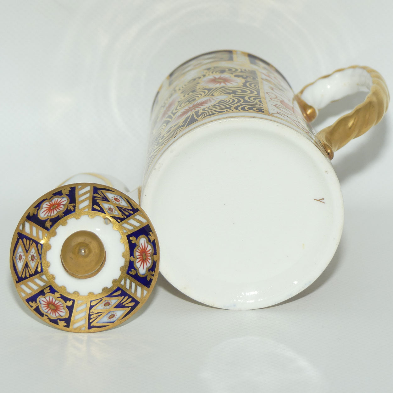 Aynsley Imari pattern coffee pot | unmarked
