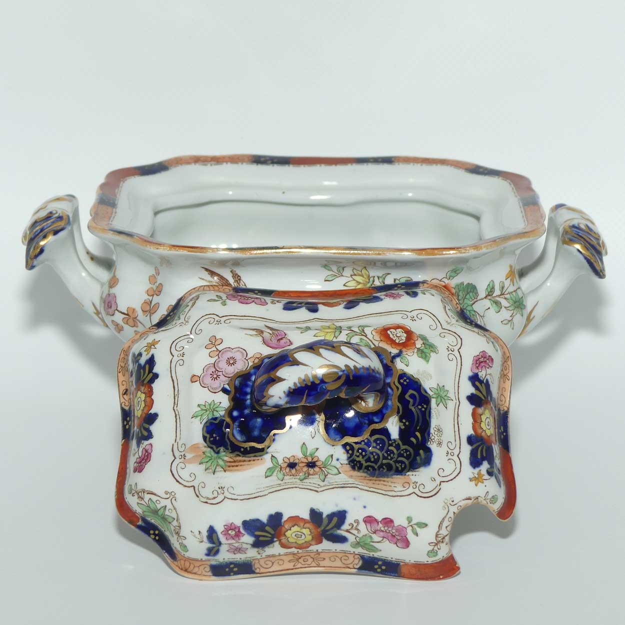 Masons Ironstone small gravy tureen and underplate A9176