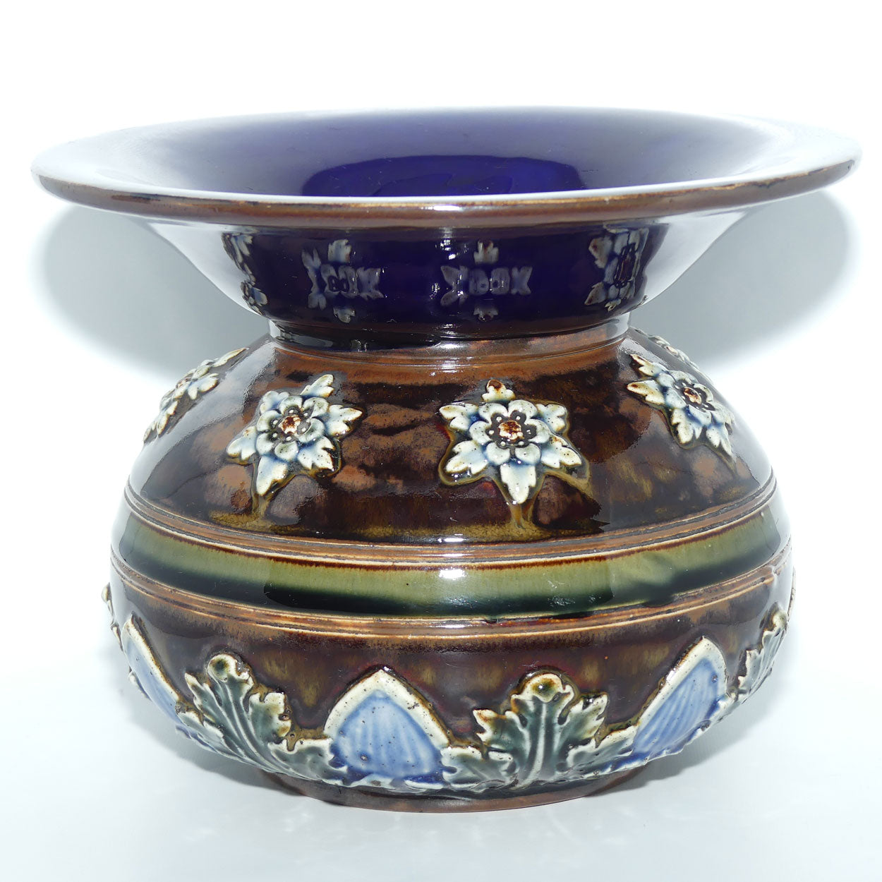 Doulton Lambeth Stoneware Spittoon or Cuspidor | Fern Pot | Exclusively for Ash & Sons