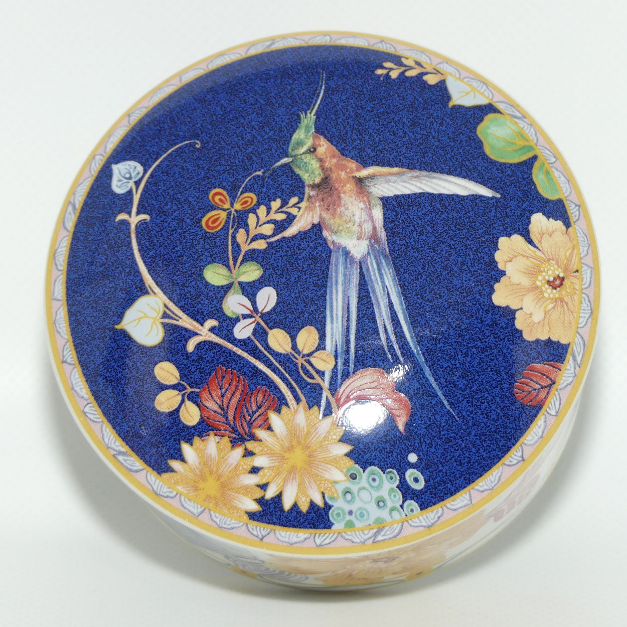 Spode Java pattern trinket box | boxed