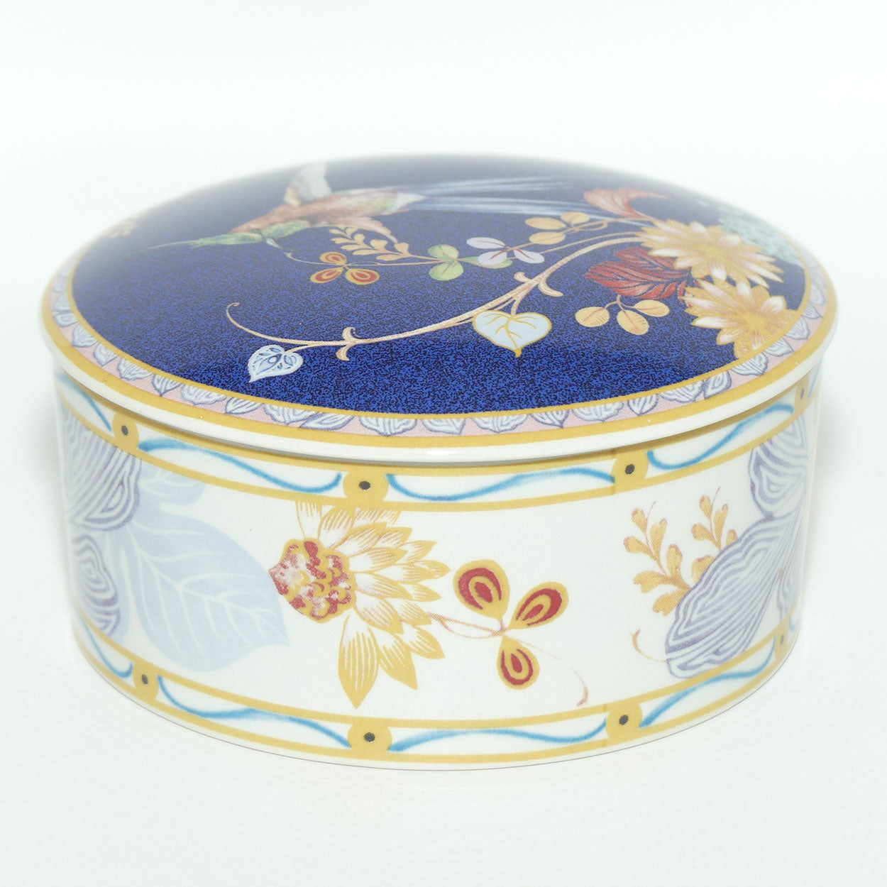 Spode Java pattern trinket box | boxed