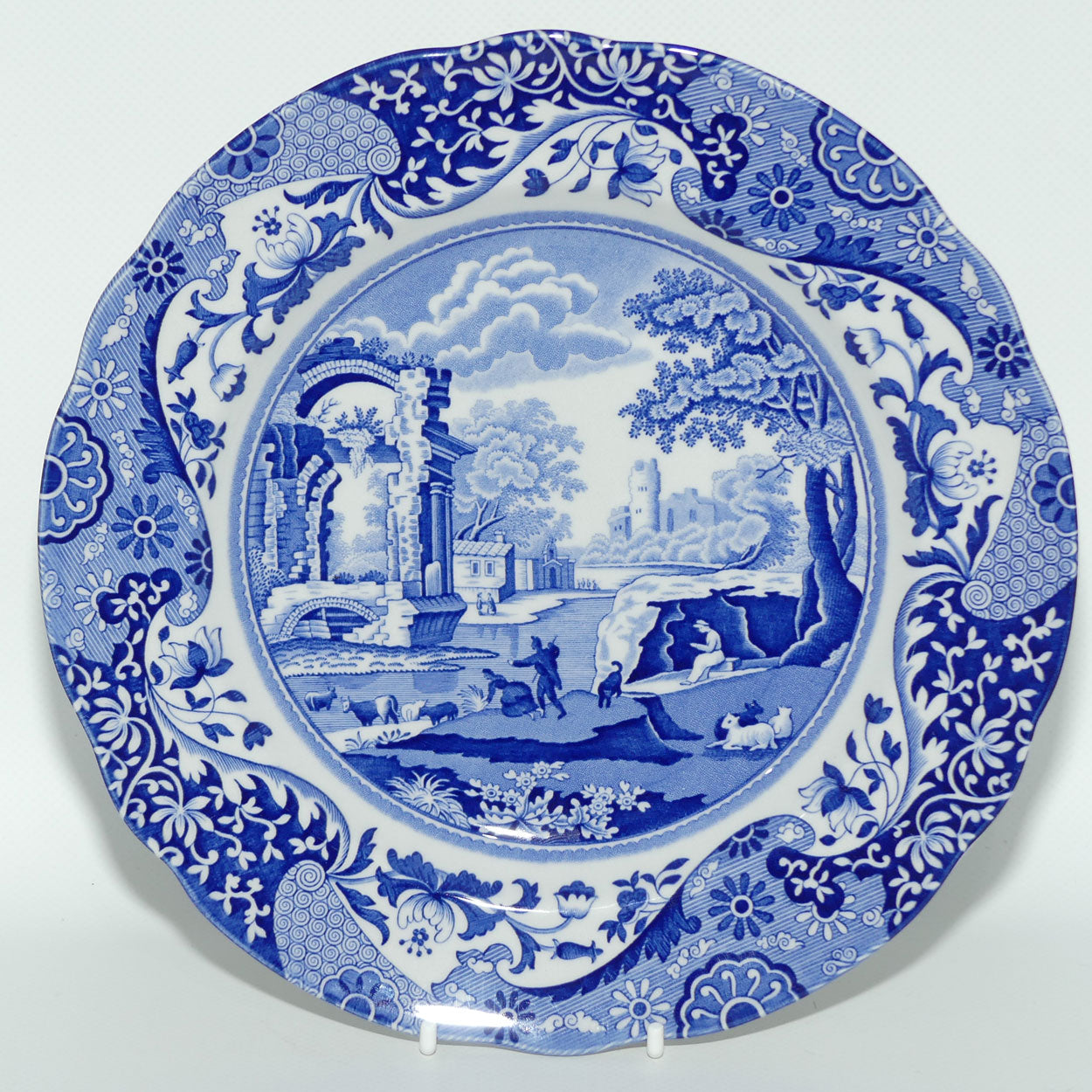 Spode Italian design plate | Blue and White | 23cm | #1