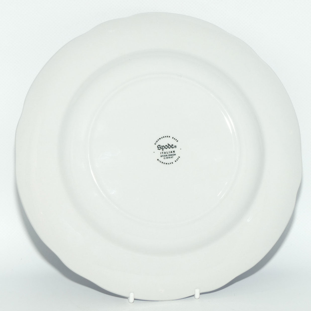 Spode Italian design plate | Blue and White | 23cm | #1