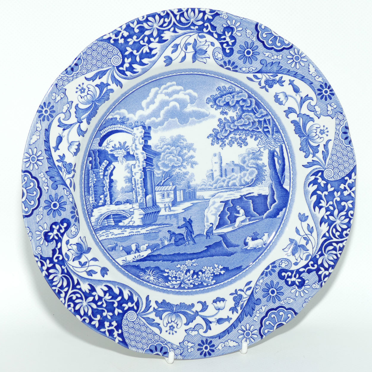Spode Italian design plate | Blue and White | 23cm | #2