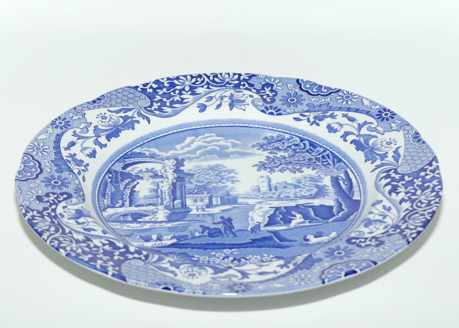 Spode Italian design plate | Blue and White | 23cm | #2