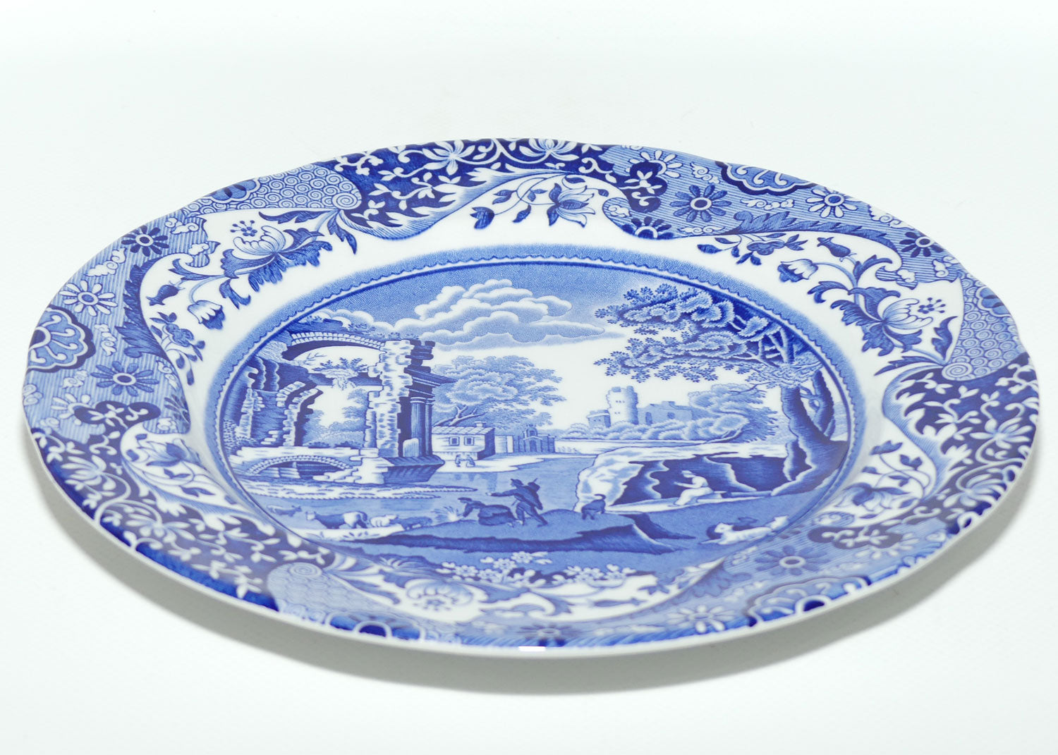 Spode Italian design plate | Blue and White | 23cm | #3