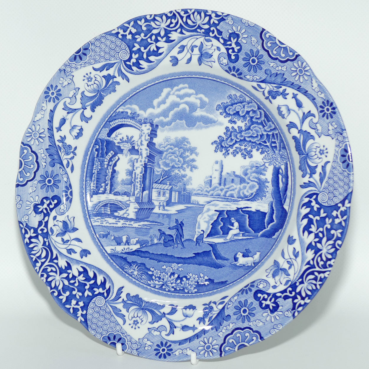 Spode Italian design plate | Blue and White | 23cm | #4