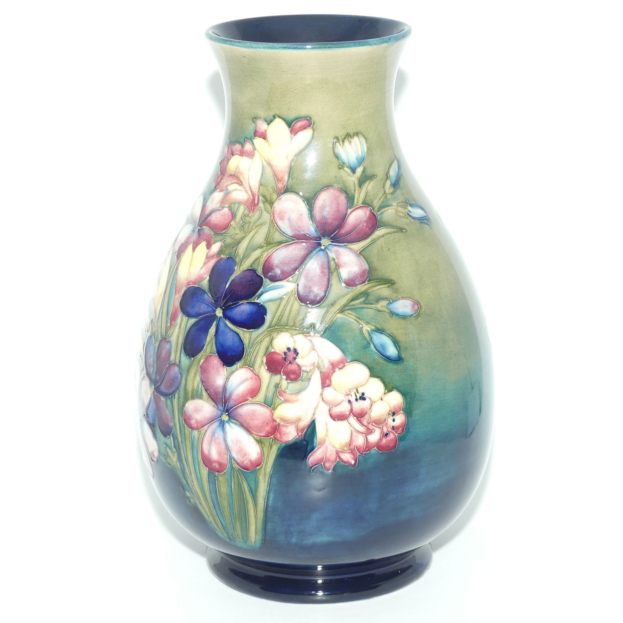 Walter Moorcroft Spring Flowers large 7/12 vase