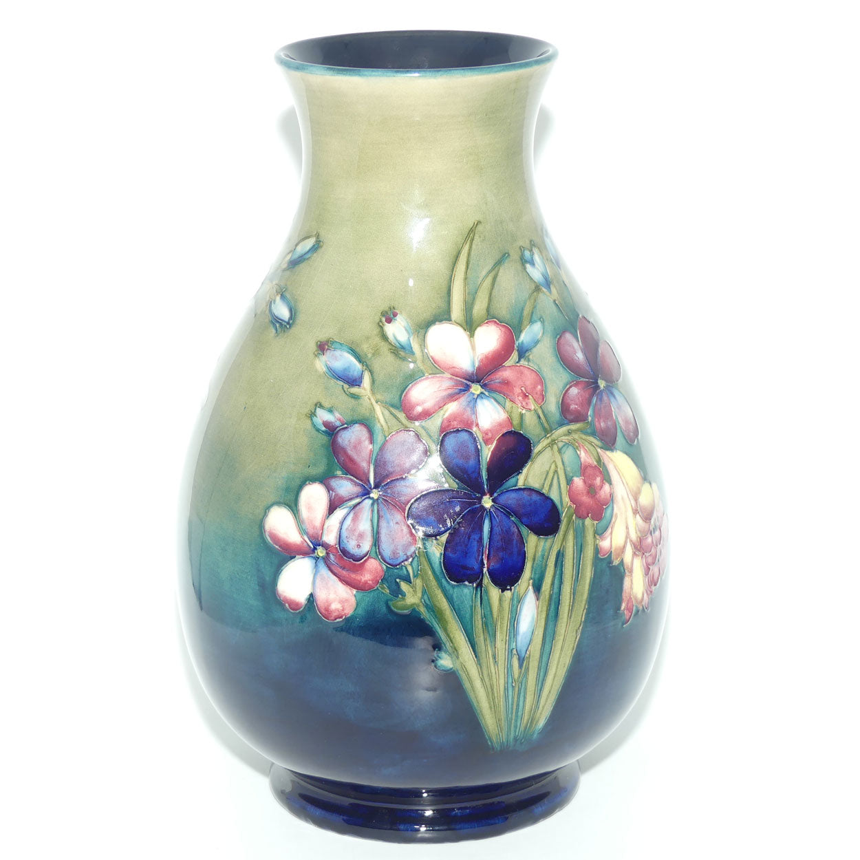 Walter Moorcroft Spring Flowers large 7/12 vase