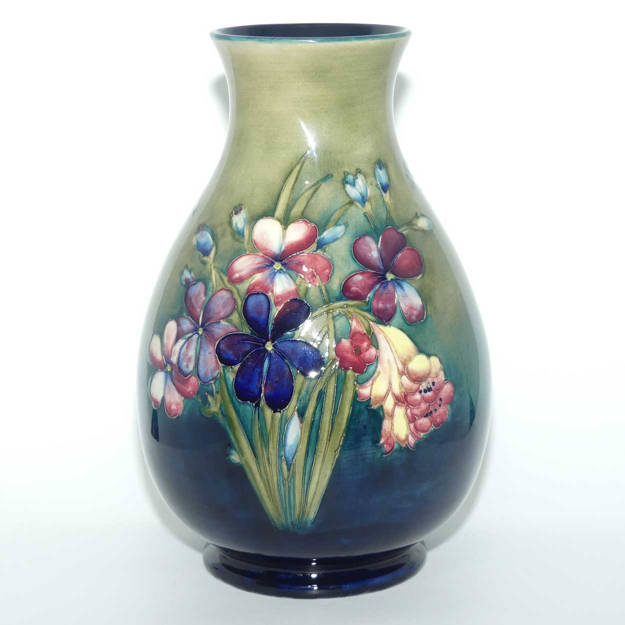 Walter Moorcroft Spring Flowers large 7/12 vase