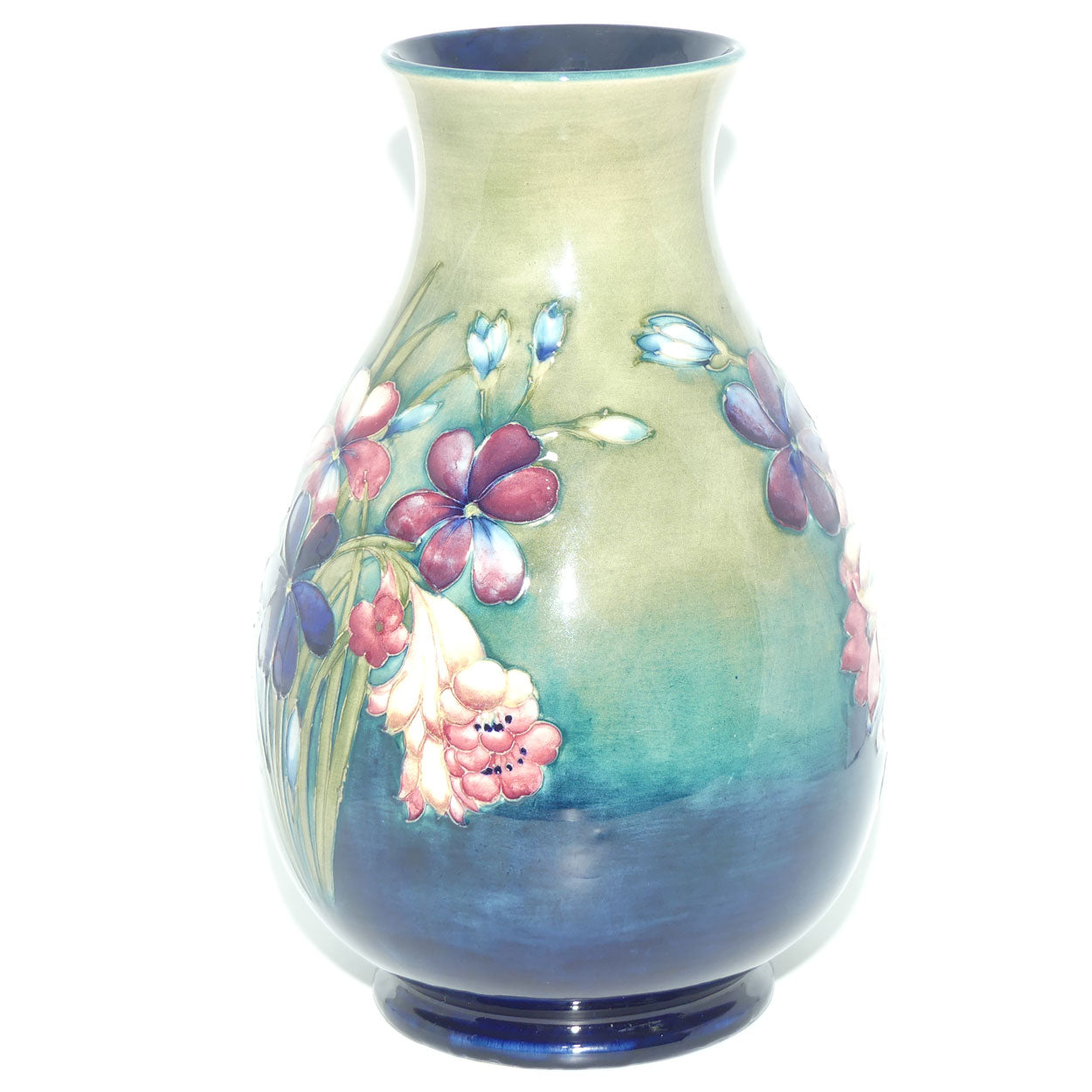 Walter Moorcroft Spring Flowers large 7/12 vase
