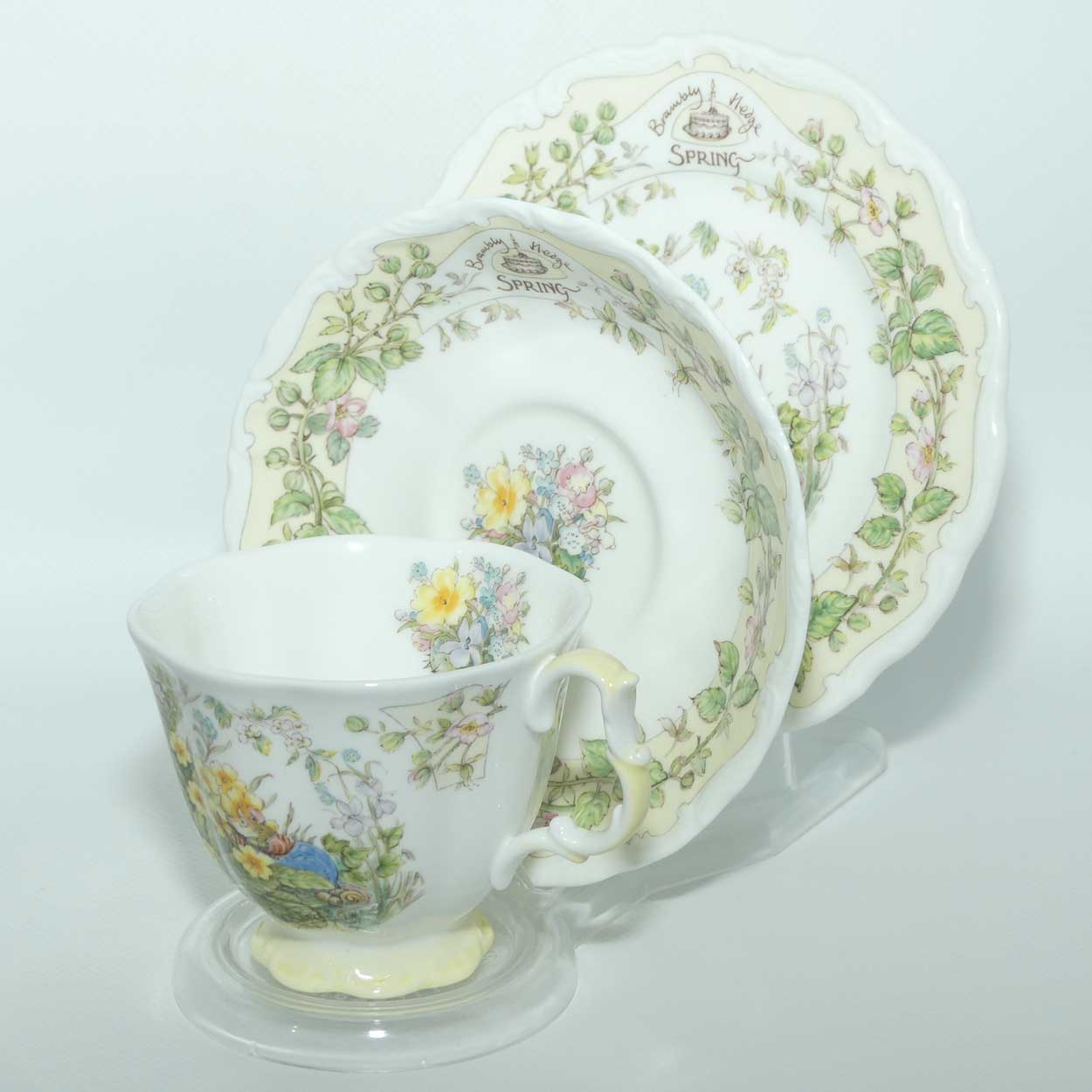 Royal Doulton Brambly Hedge Giftware | Tea Trio | Spring