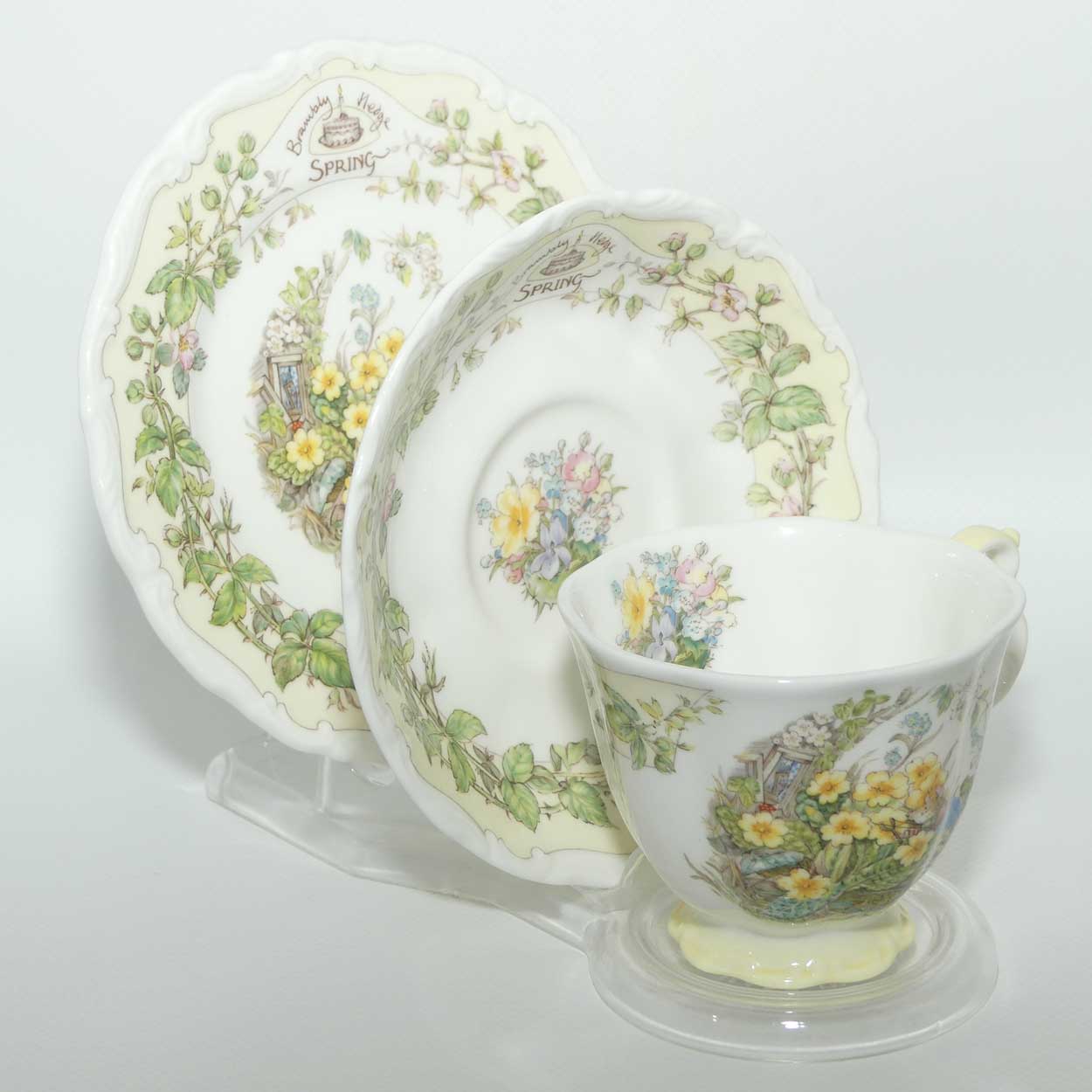 Royal Doulton Brambly Hedge Giftware | Tea Trio | Spring