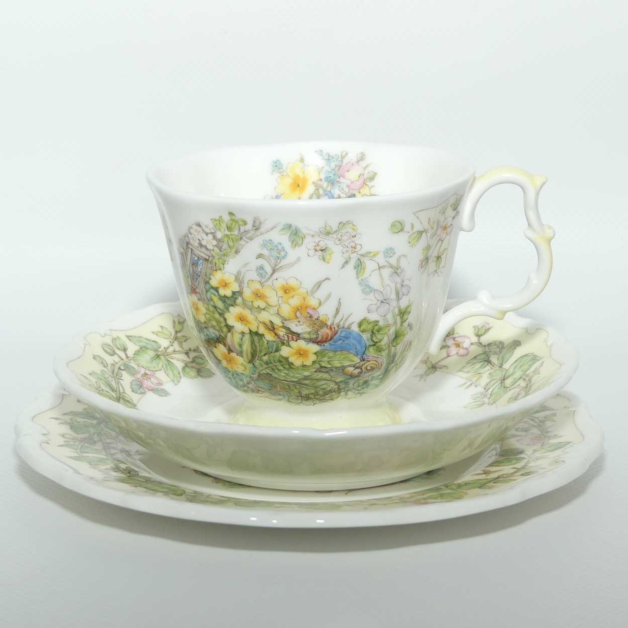 Royal Doulton Brambly Hedge Giftware | Tea Trio | Spring