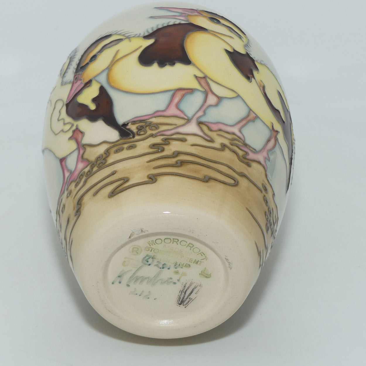 Moorcroft Spring Ducklings 102/5 vase | Num Ed