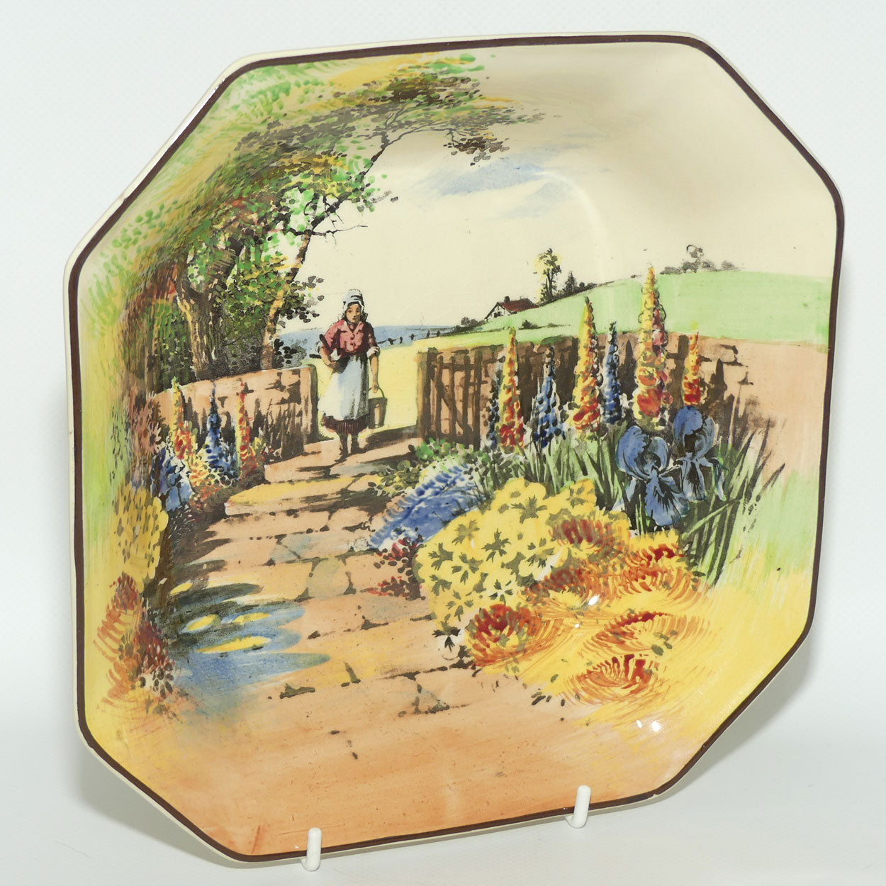 Royal Doulton Country Garden square bowl D4932