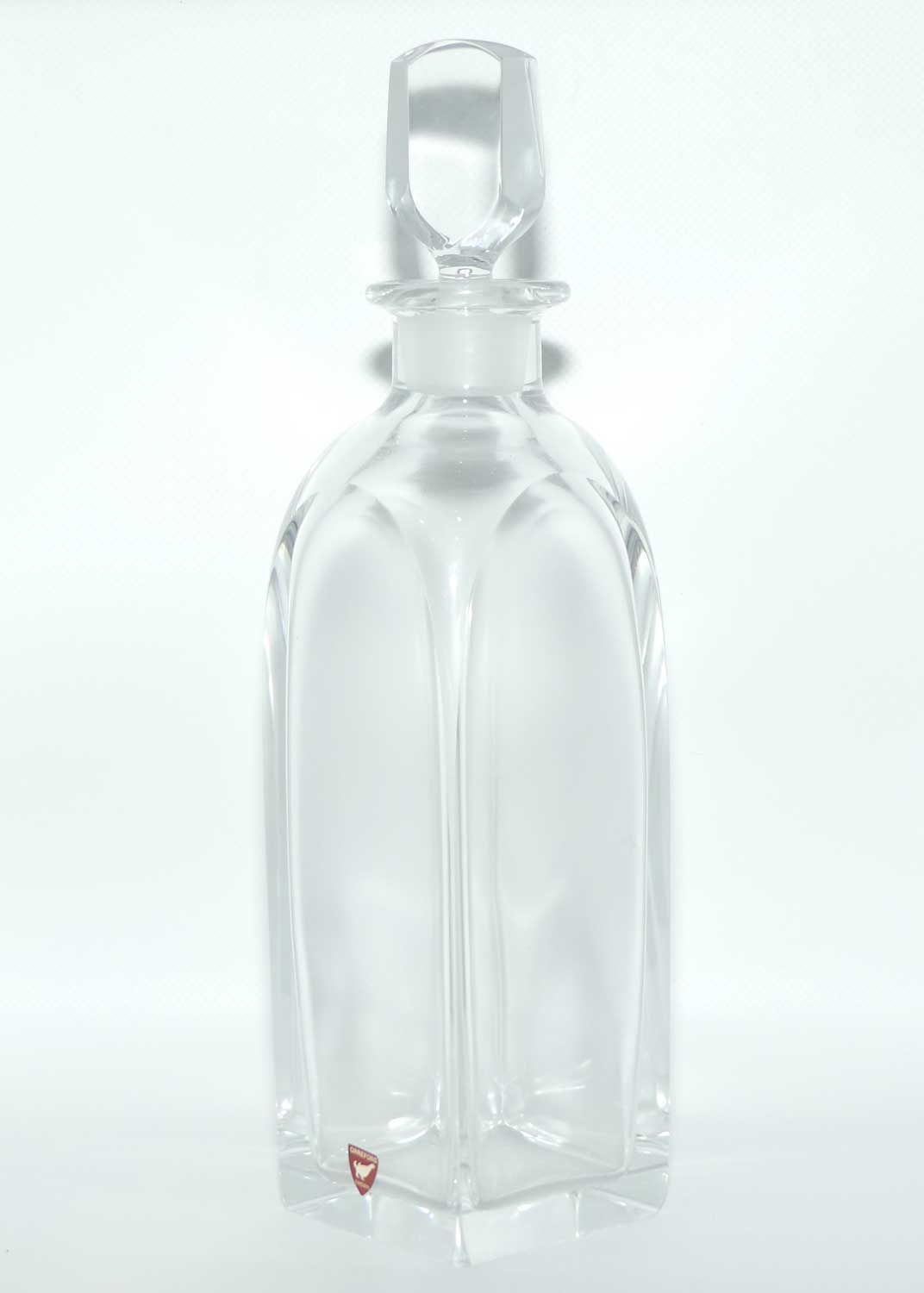 Mid Century European design Orrefors Crystal decanter | Square | 2498 111