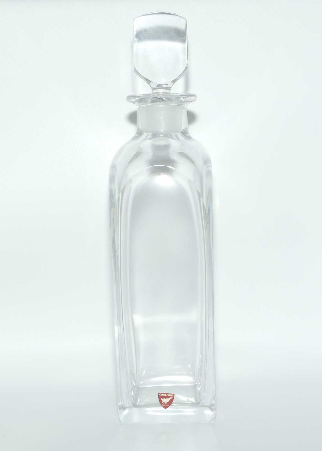 Mid Century European design Orrefors Crystal decanter | Square | 2498 111