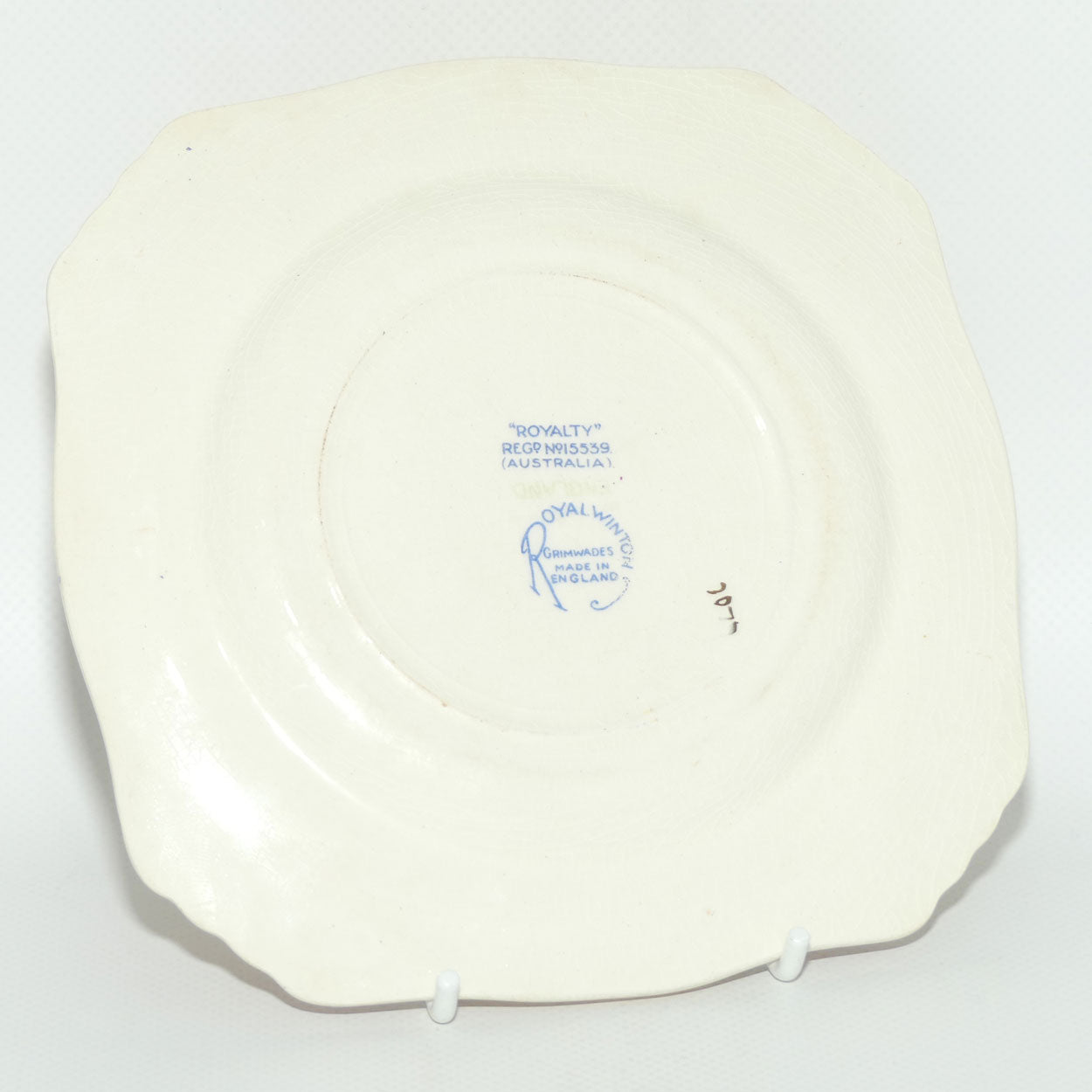 Royal Winton Royalty Chintz tea plate | Square | 16cm