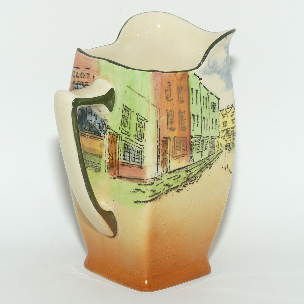 Royal Doulton Dickens Mr Squeers Friar shape jug D5175