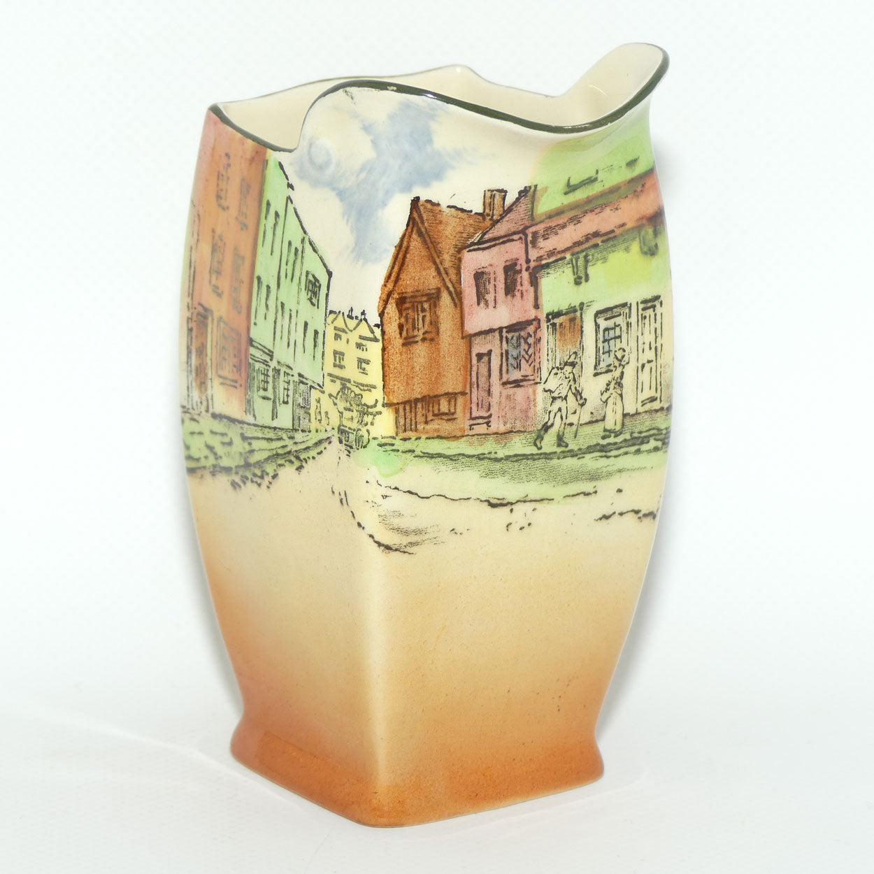 Royal Doulton Dickens Mr Squeers Friar shape jug D5175