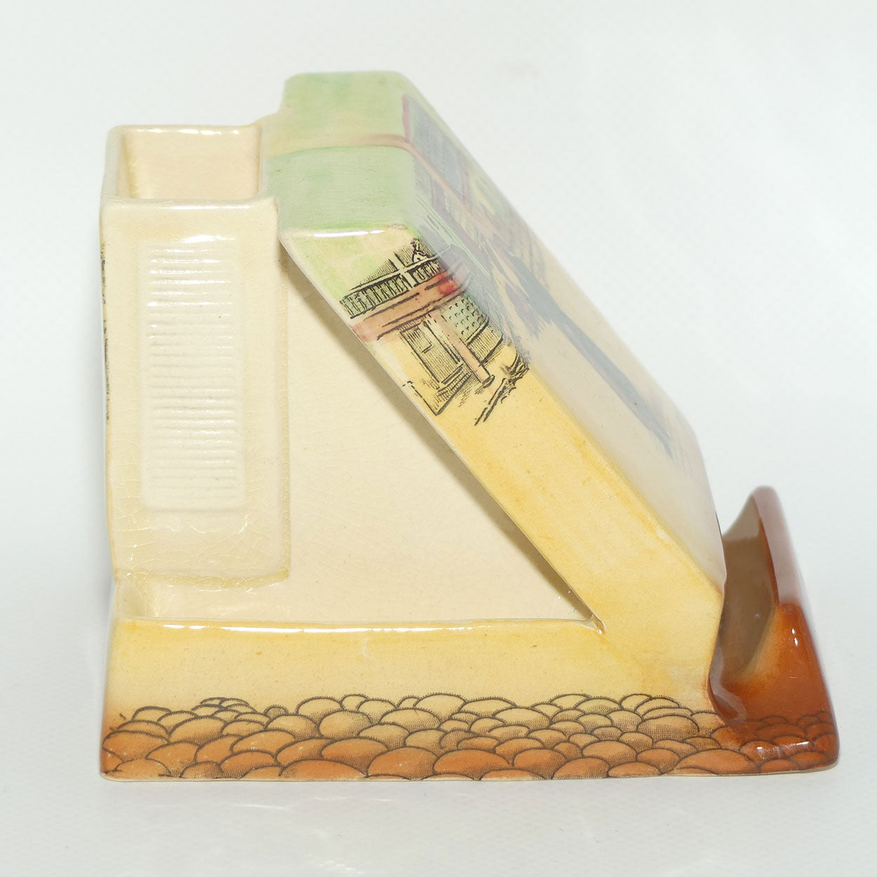 Royal Doulton Dickens Mr Squeers and Mr Micawber cigarette dispenser D5175