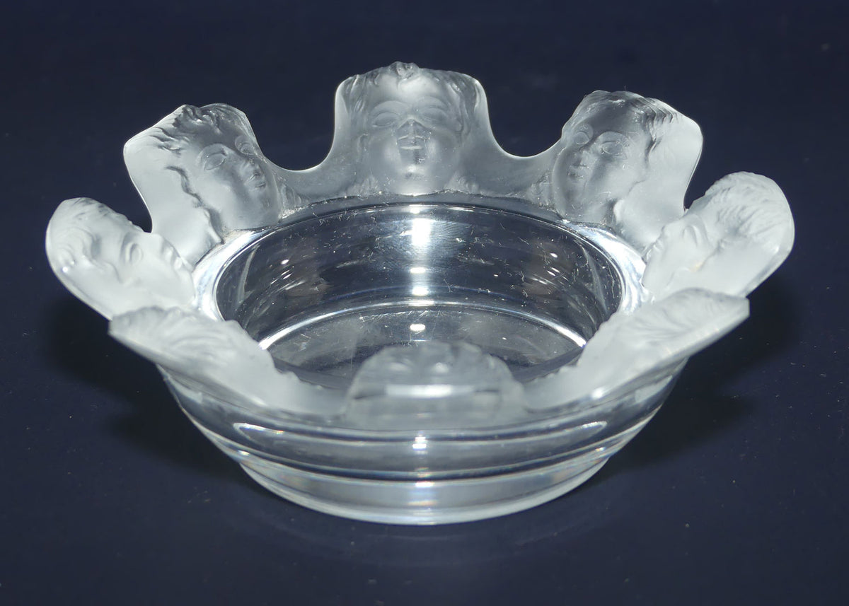 Lalique France St Nicholas figural tray | #1