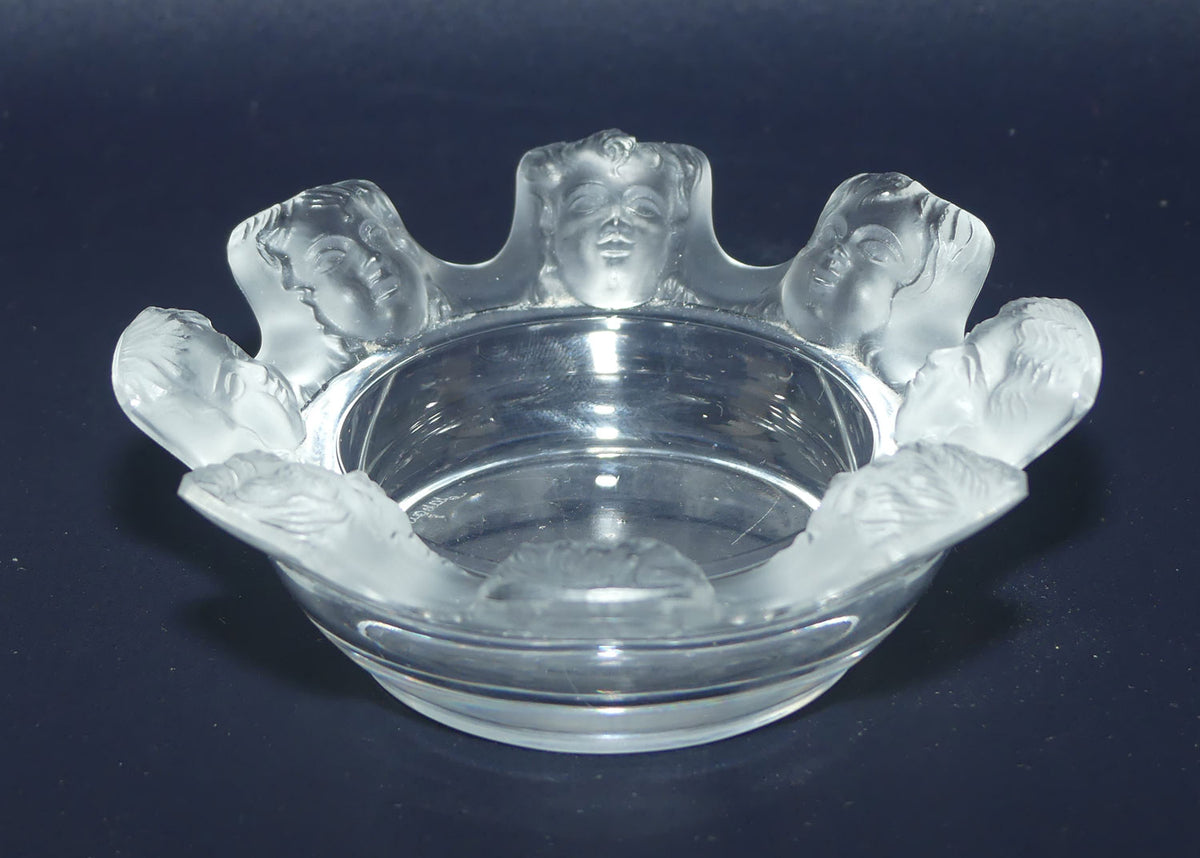 Lalique France St Nicholas figural tray | #2