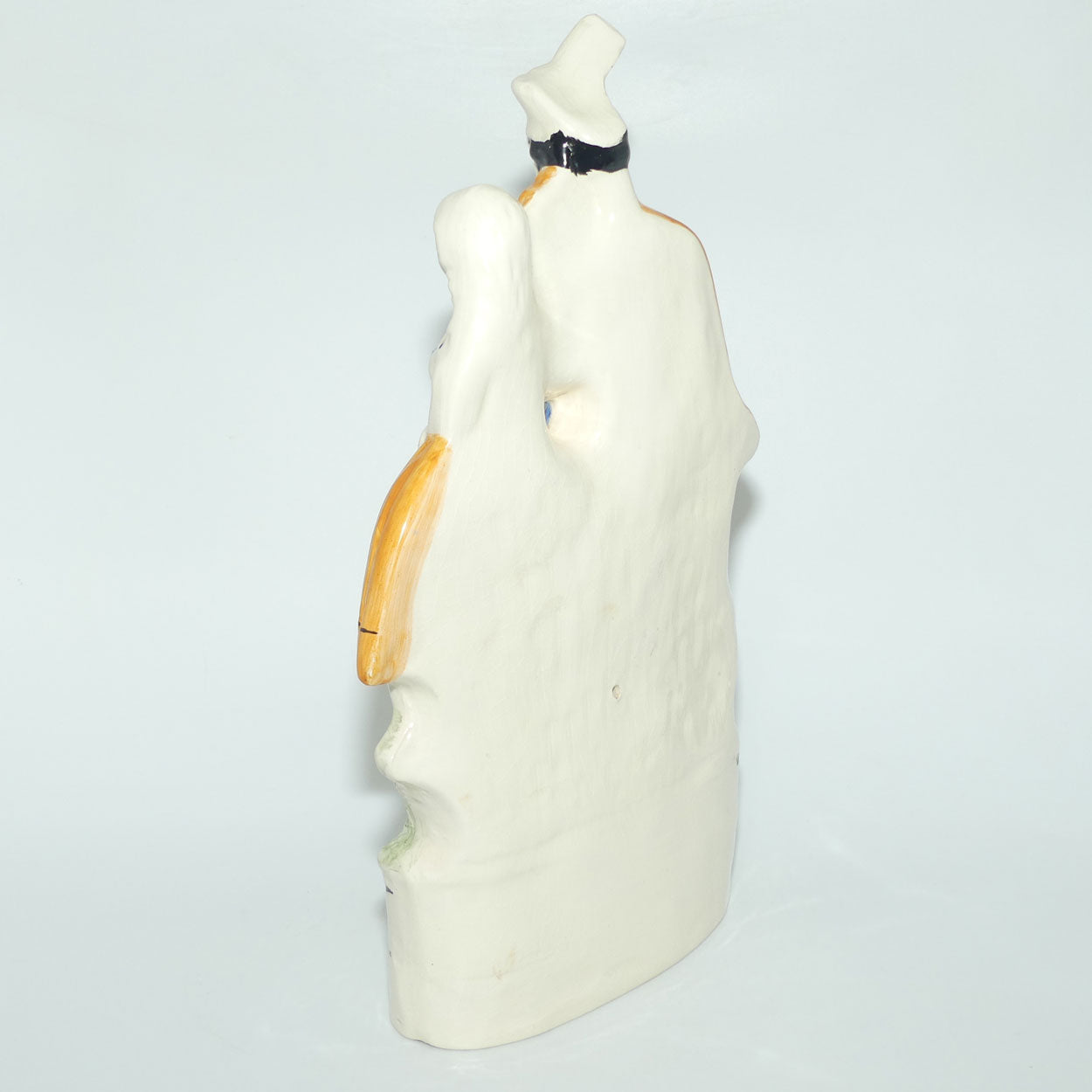 Antique style Staffordshire Flat Back Clock Figure | Couple