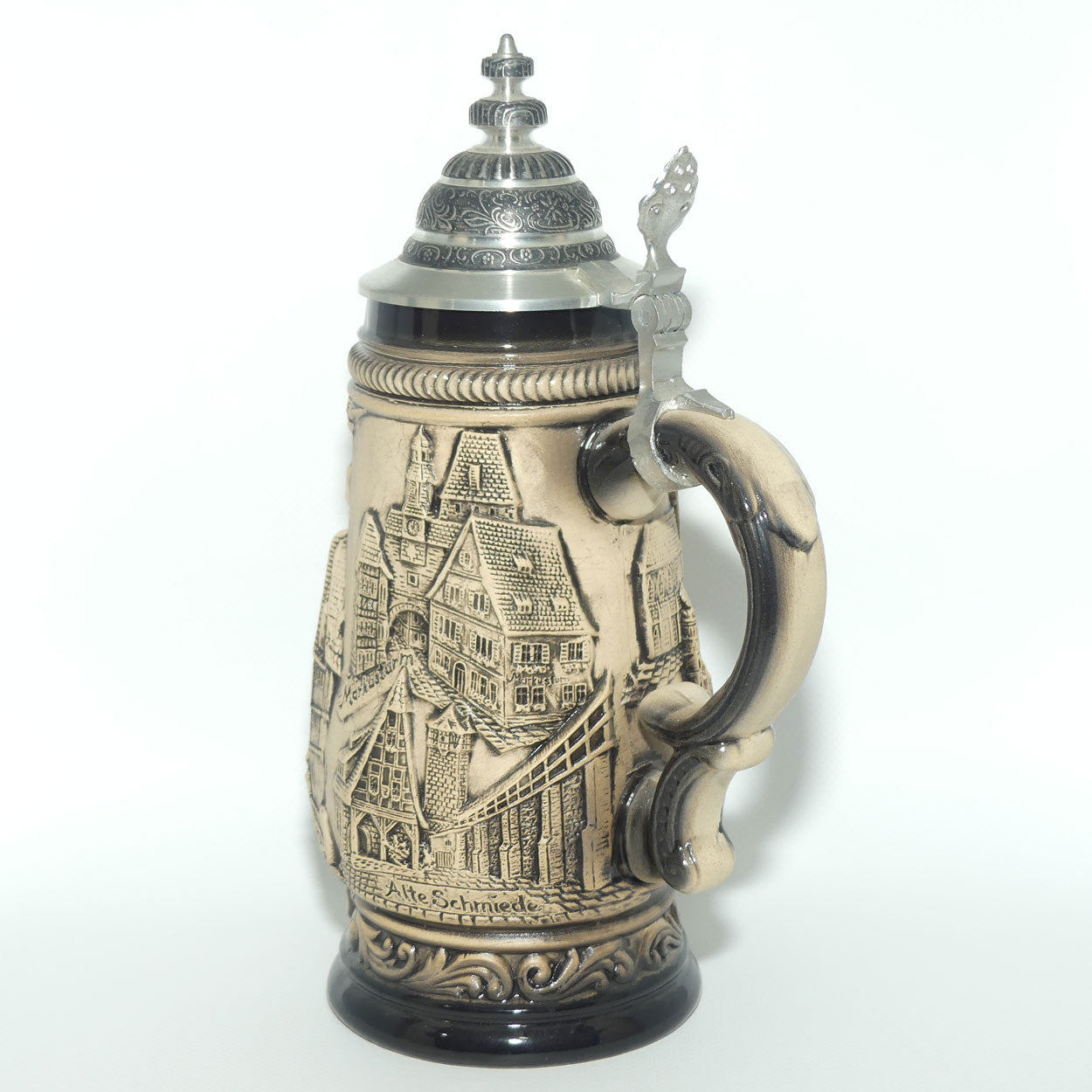 Kathe Wohlfahrt Zoller and Born Stein | Panorama Rothenburg | Limited Edition with Cert | 26.5cm tall