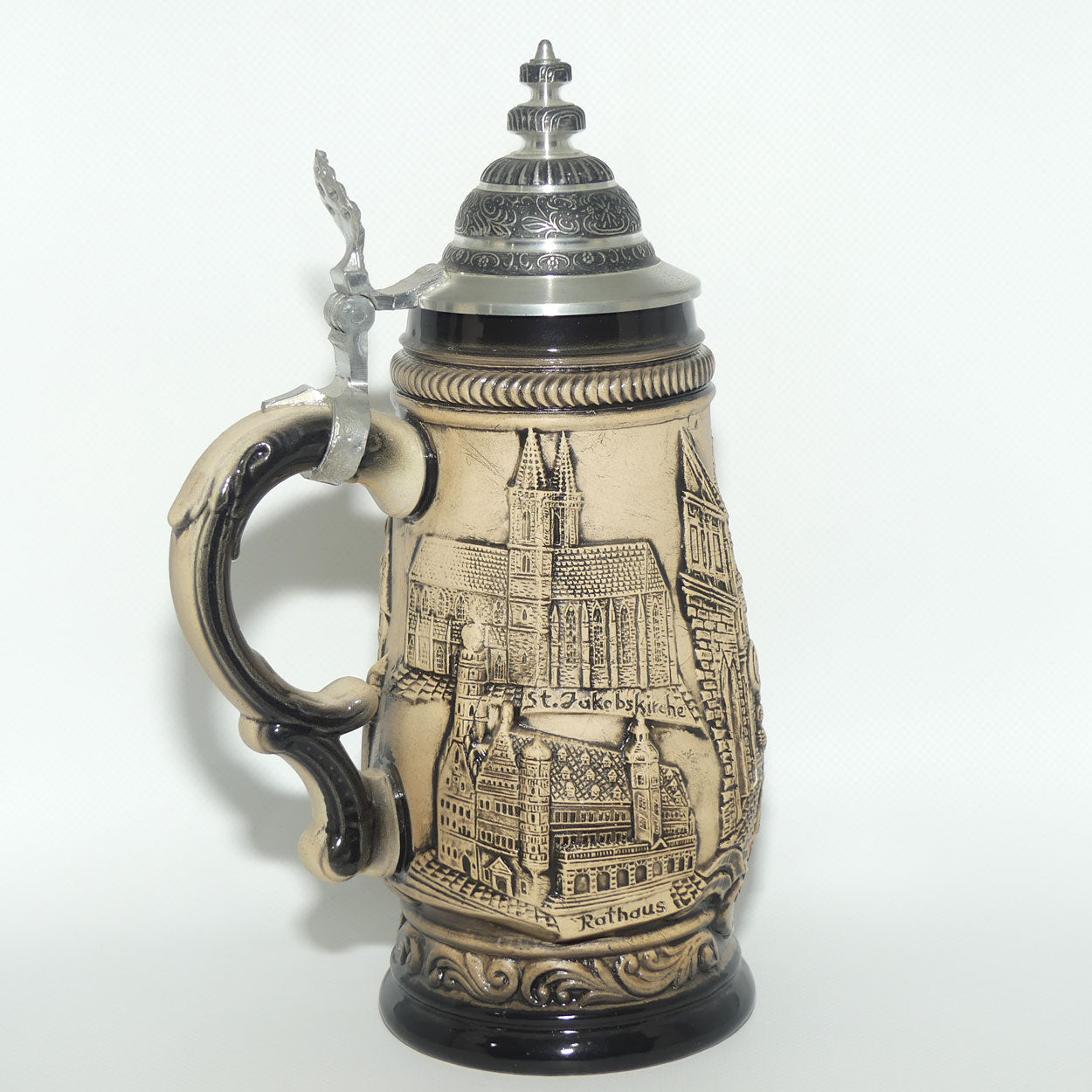 Kathe Wohlfahrt Zoller and Born Stein | Panorama Rothenburg | Limited Edition with Cert | 26.5cm tall